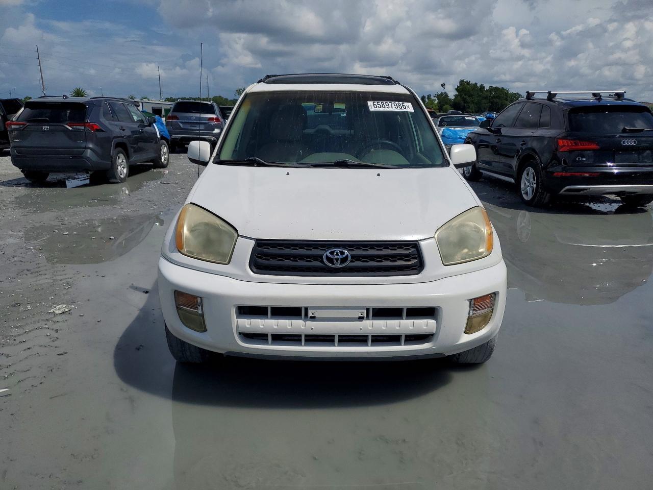 2002 Toyota Rav4 Base Белый vin: JTEGH20V720042632