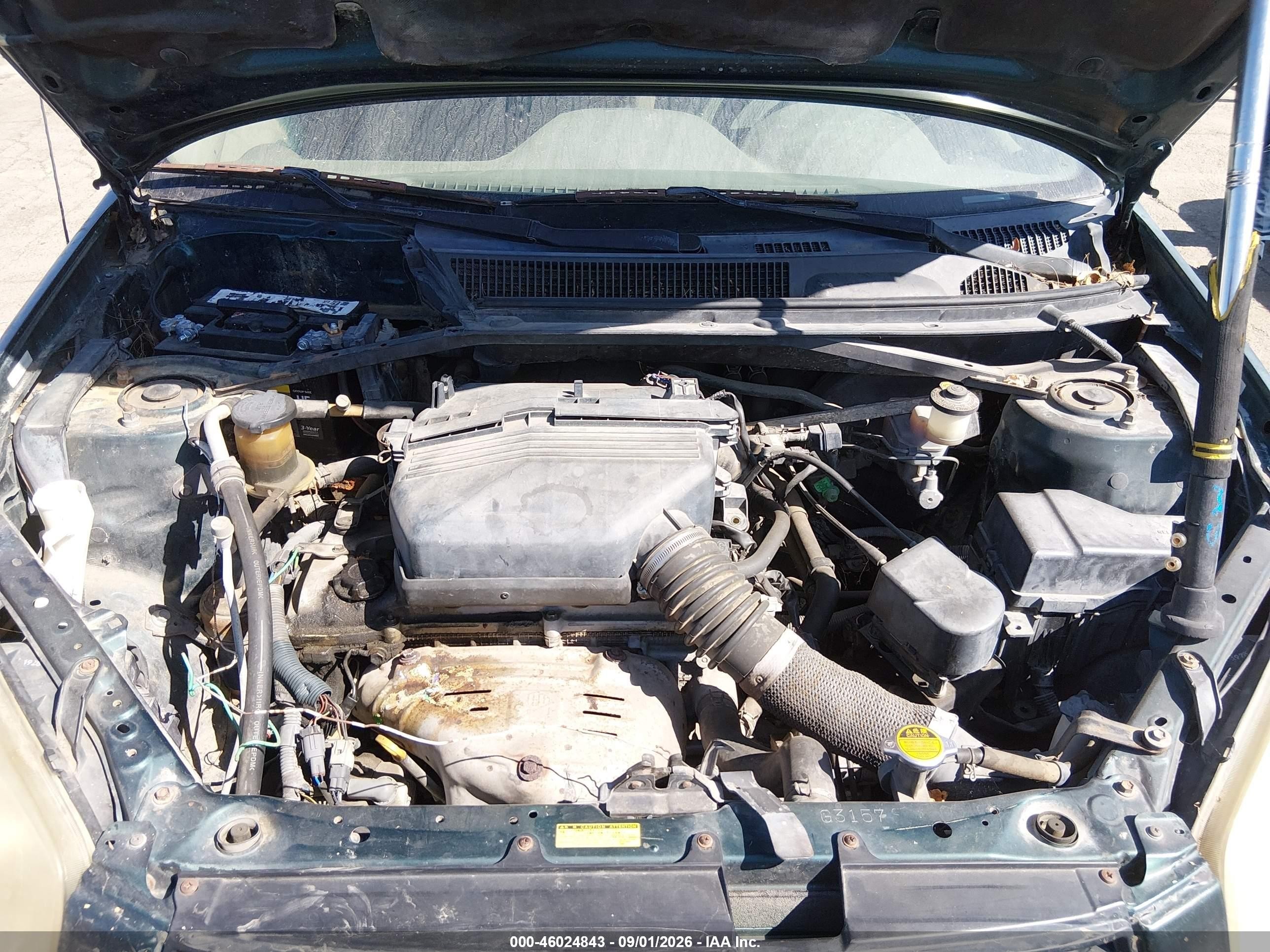 2002 Toyota Rav4   Зеленый vin: JTEGH20V720048852