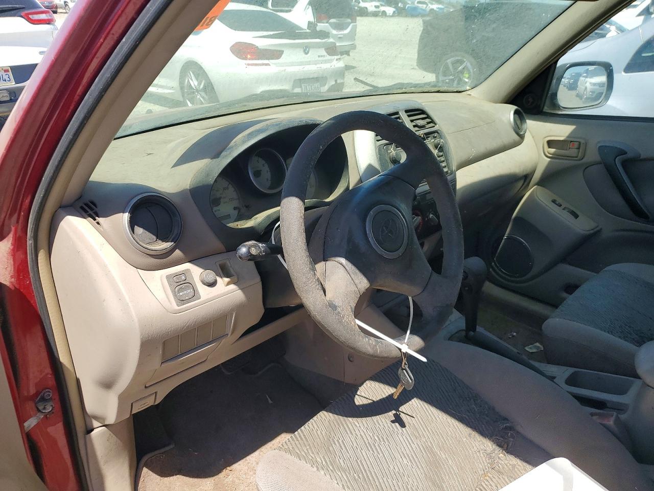 2002 Toyota Rav4 Base Burgundy vin: JTEGH20V720049709