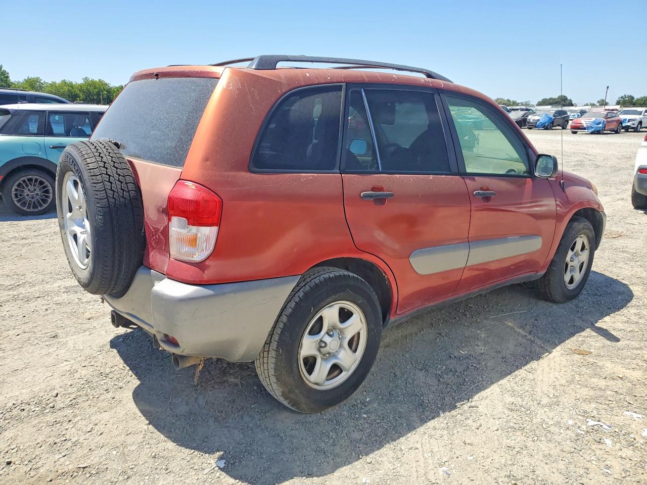 2002 Toyota Rav4 Base Burgundy vin: JTEGH20V720049709