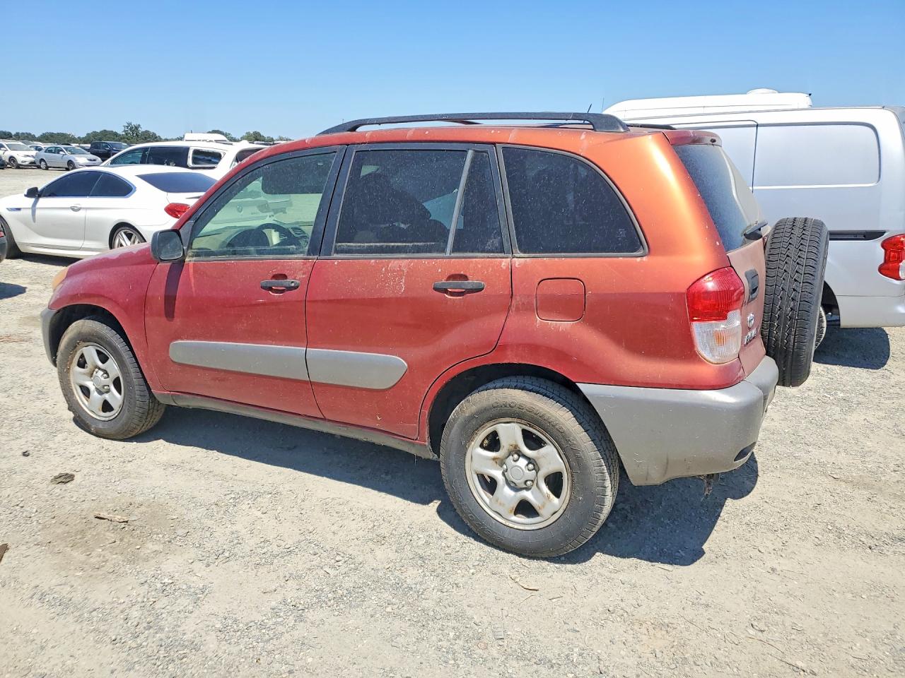 2002 Toyota Rav4 Base Burgundy vin: JTEGH20V720049709