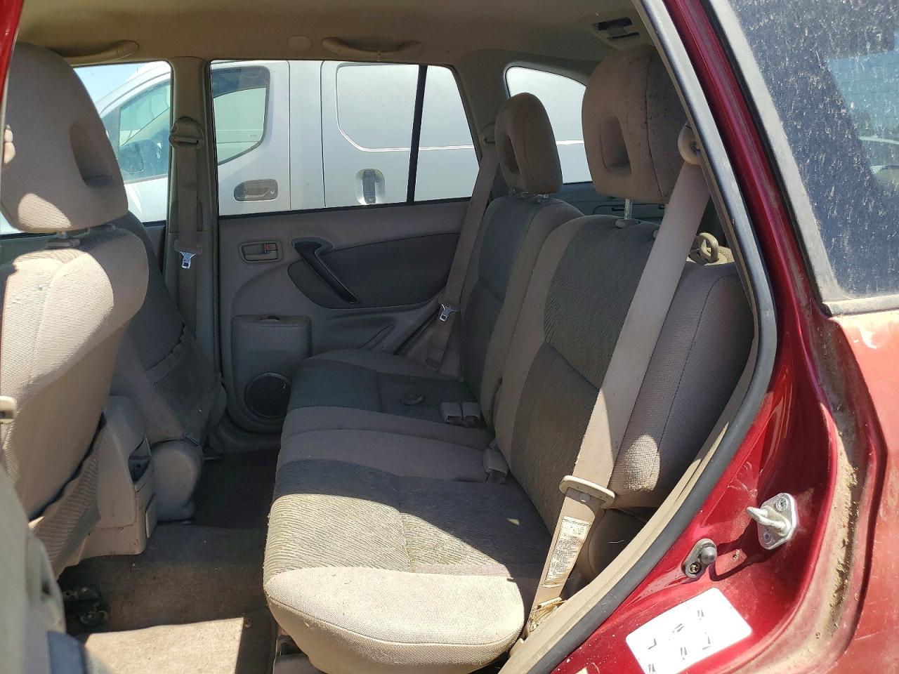 2002 Toyota Rav4 Base Burgundy vin: JTEGH20V720049709