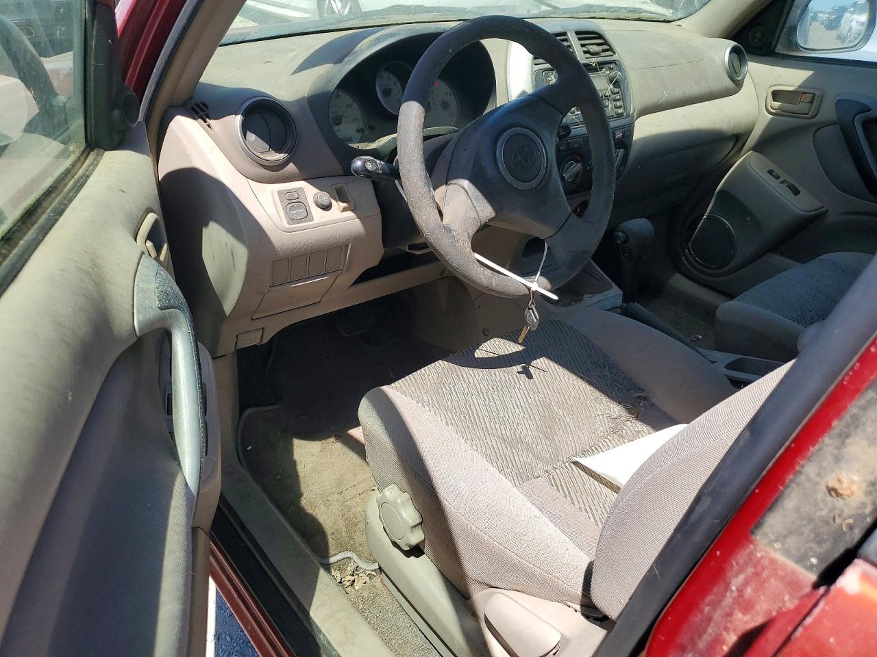 2002 Toyota Rav4 Base Burgundy vin: JTEGH20V720049709