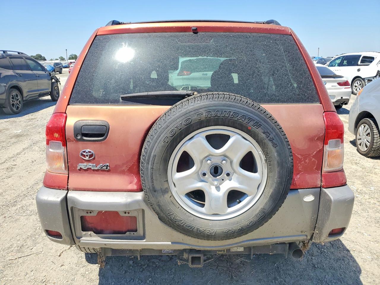 2002 Toyota Rav4 Base Burgundy vin: JTEGH20V720049709