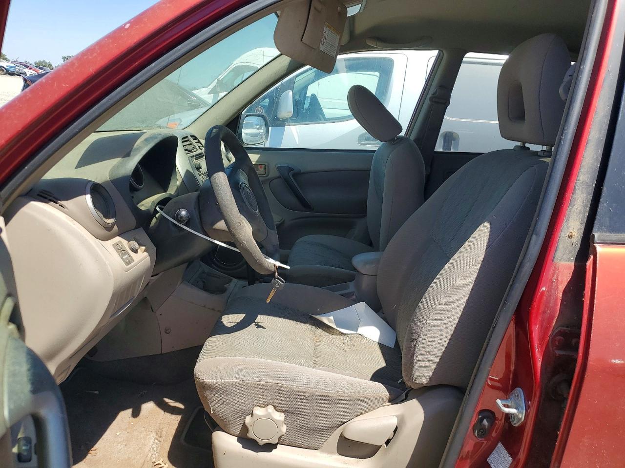 2002 Toyota Rav4 Base Burgundy vin: JTEGH20V720049709