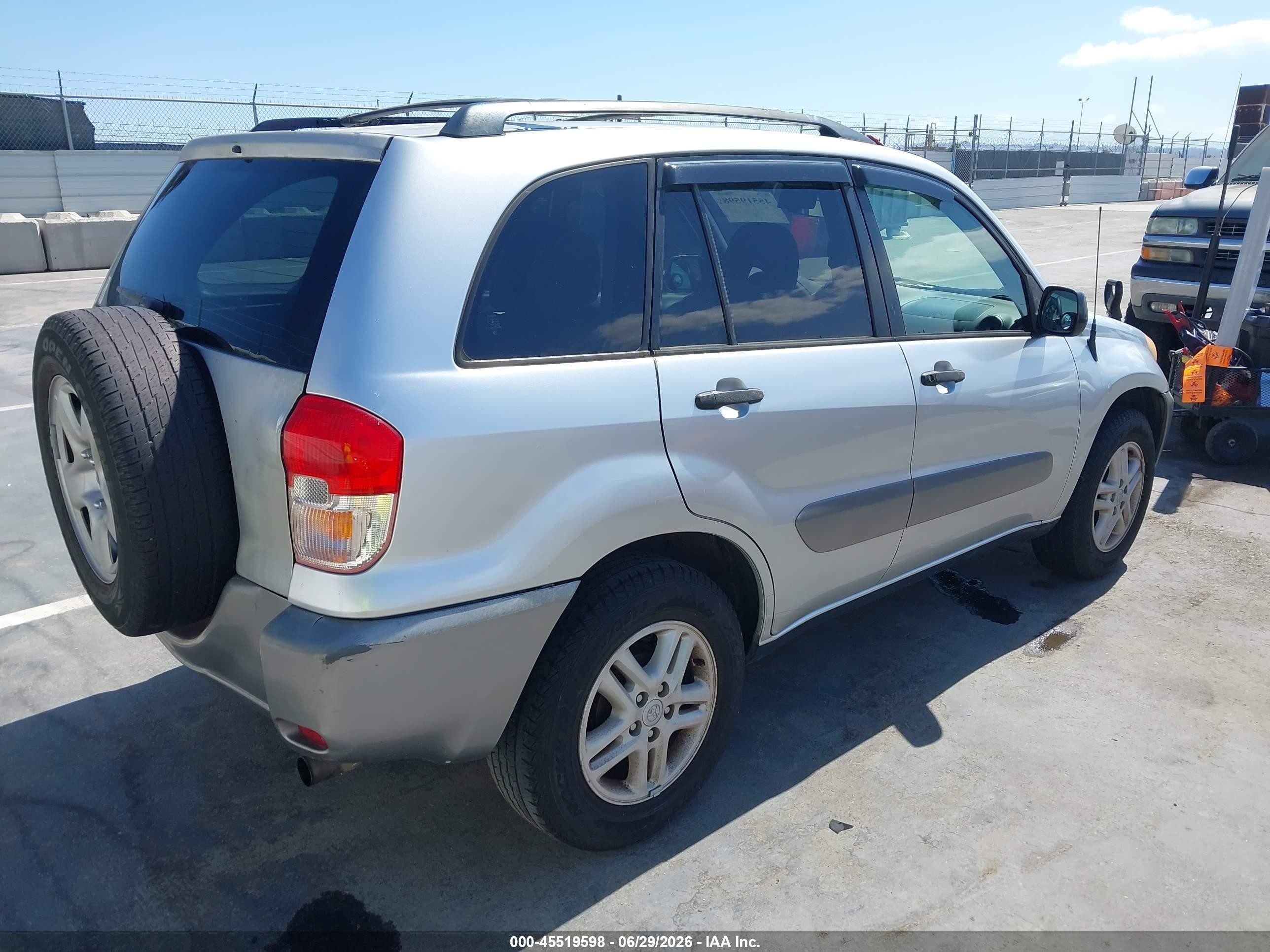 2002 Toyota Rav4   Silver vin: JTEGH20V720051752