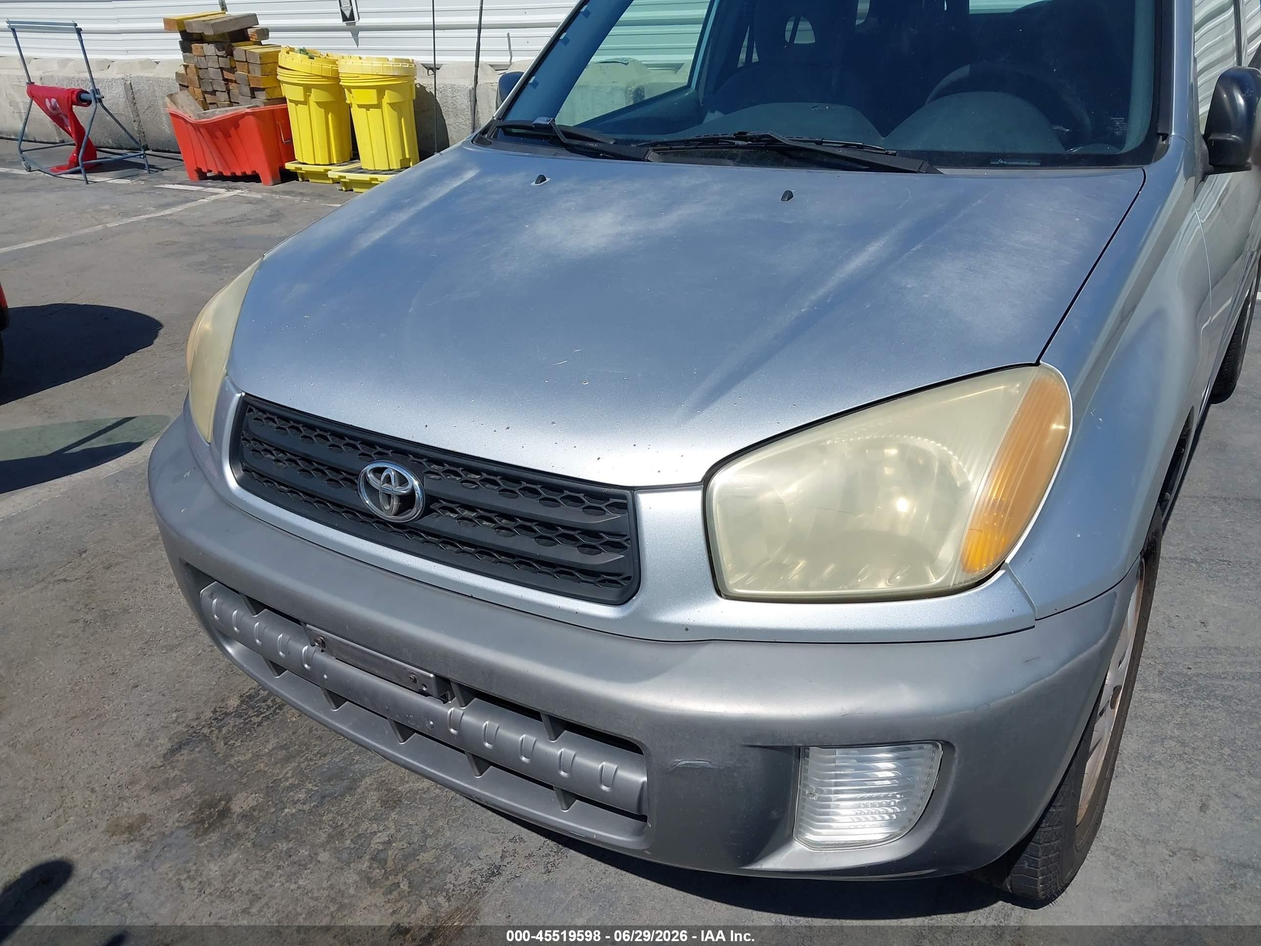 2002 Toyota Rav4   Silver vin: JTEGH20V720051752