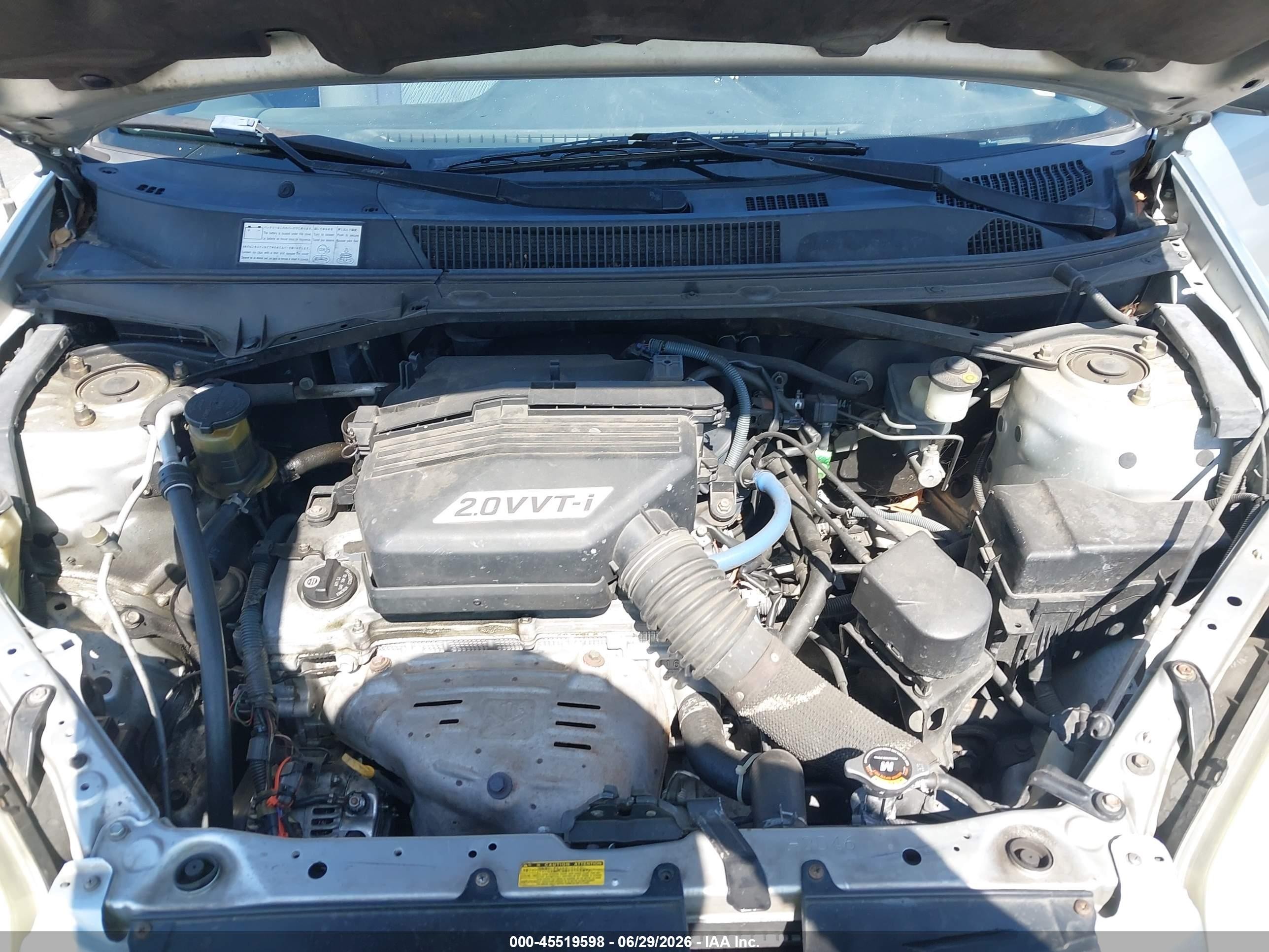 2002 Toyota Rav4   Silver vin: JTEGH20V720051752