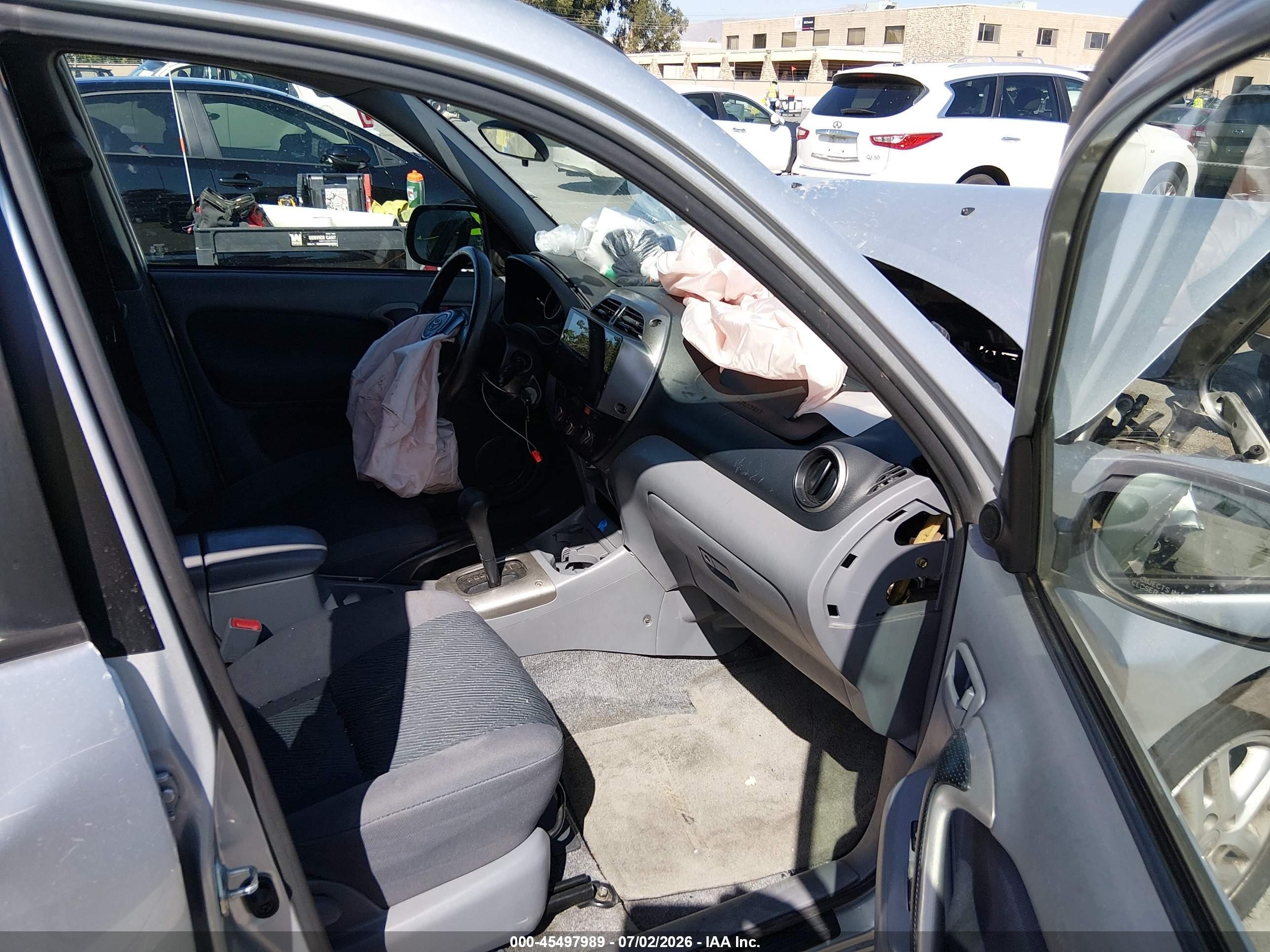 2002 Toyota Rav4   Gray vin: JTEGH20V720054795