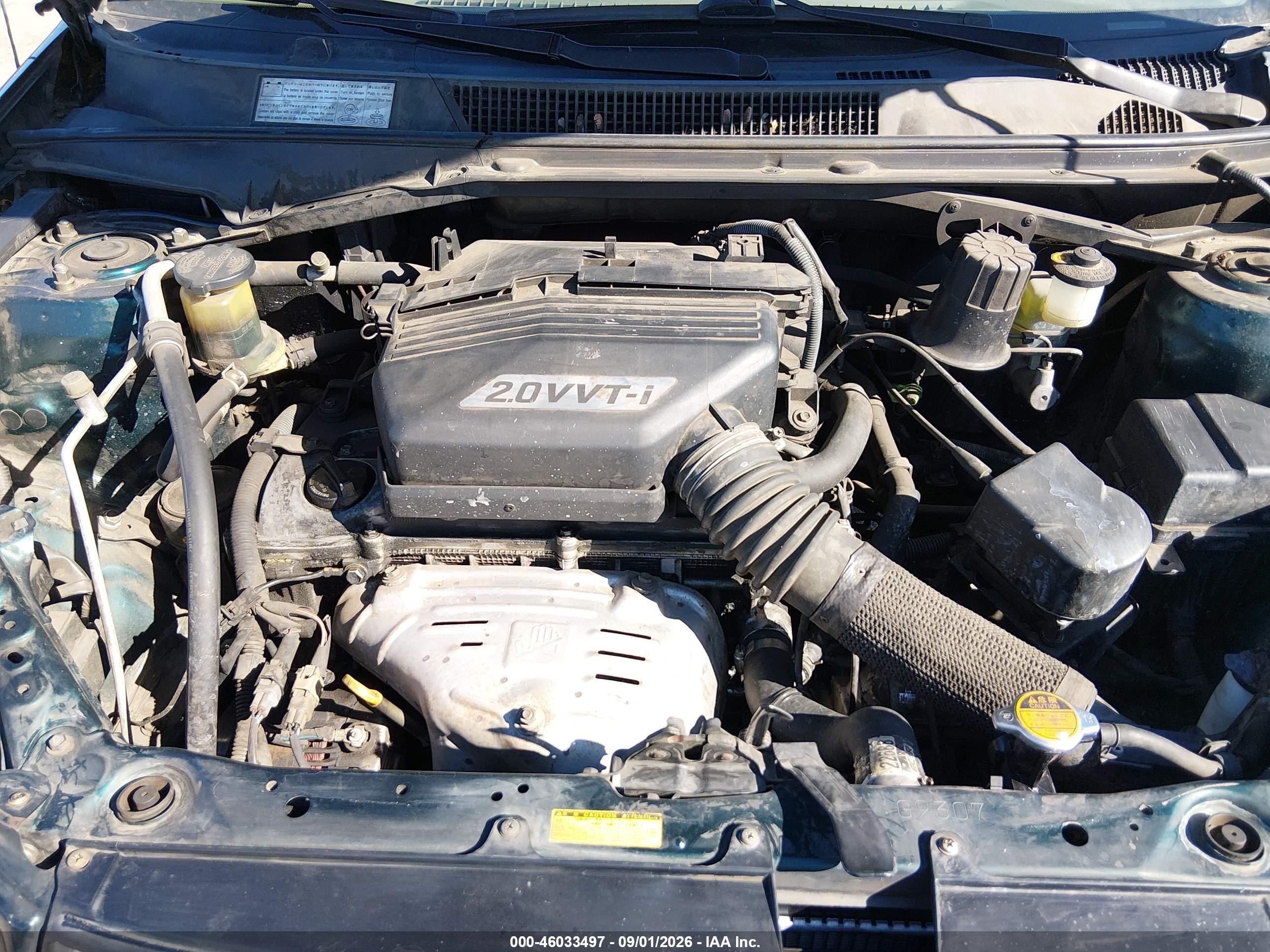 2002 Toyota Rav4   Green vin: JTEGH20V720062623