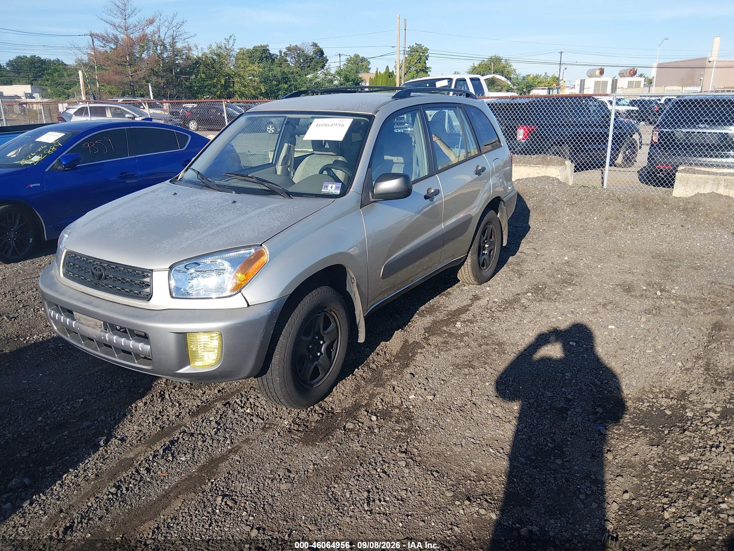 2002 Toyota Rav4   Gold vin: JTEGH20V720063027