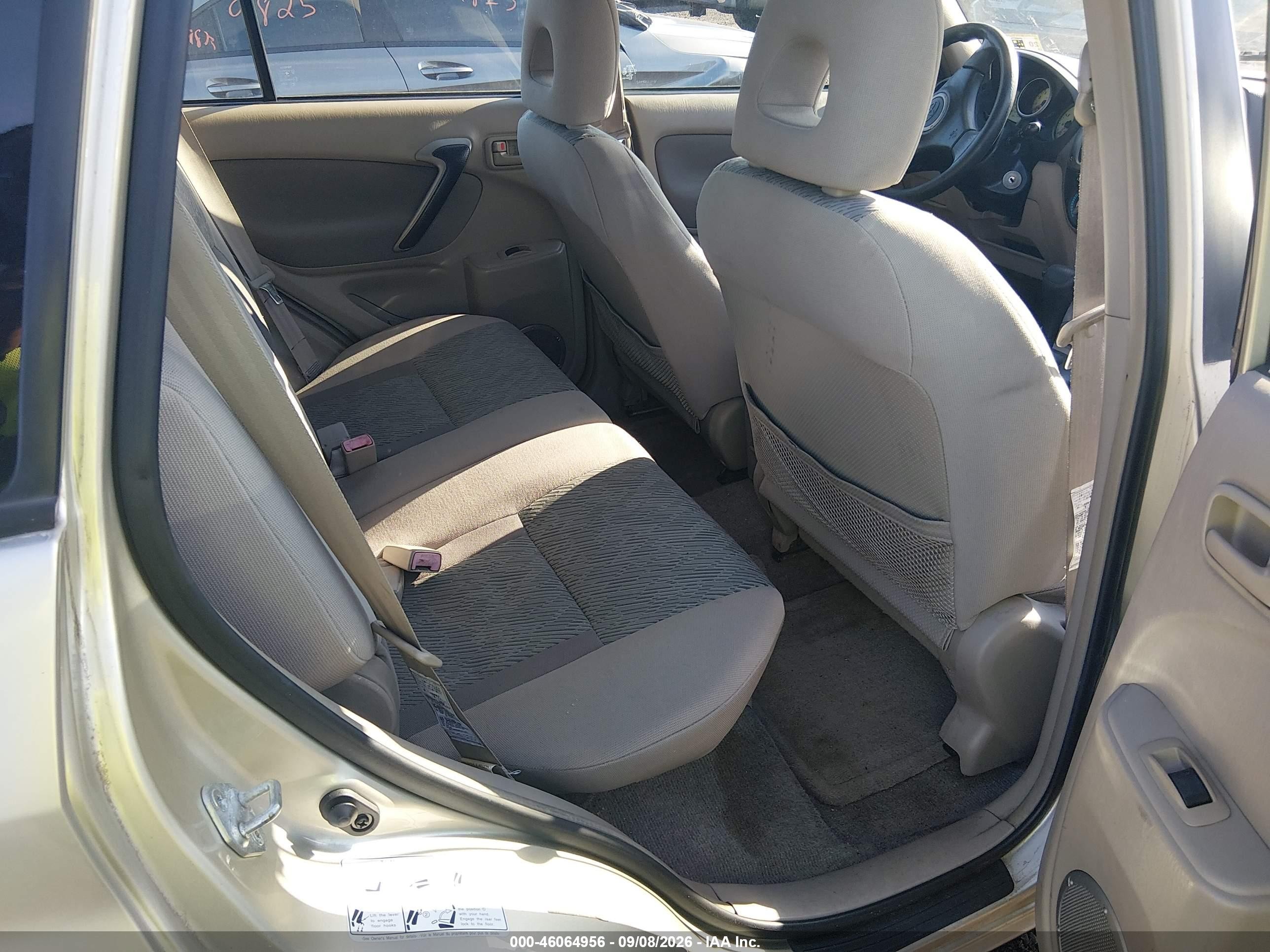 2002 Toyota Rav4   Gold vin: JTEGH20V720063027