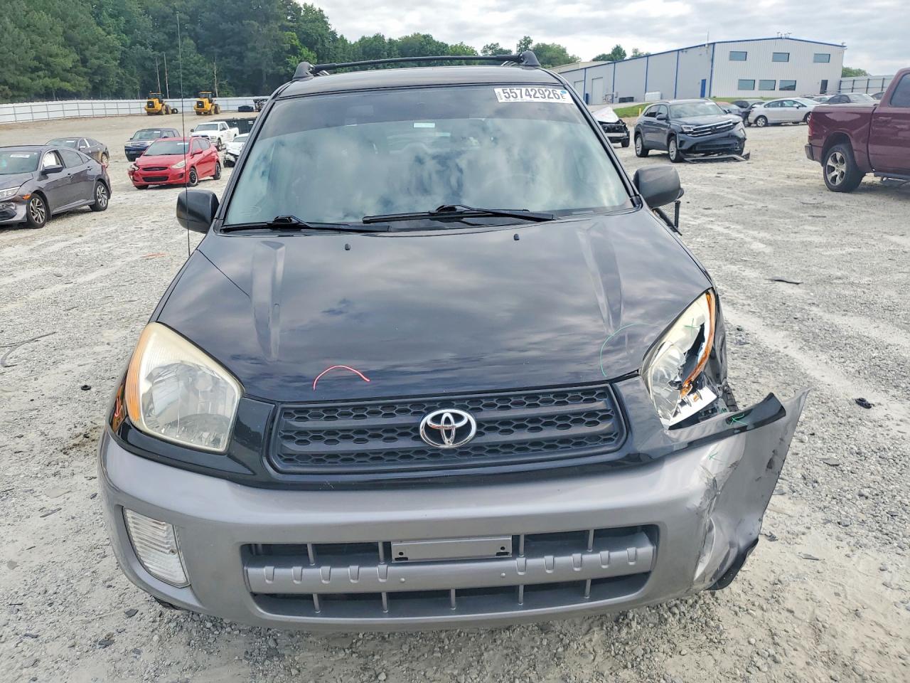 2002 Toyota Rav4 Base Black vin: JTEGH20V720069653