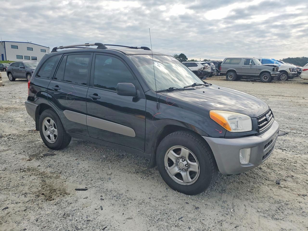 2002 Toyota Rav4 Base Black vin: JTEGH20V720069653
