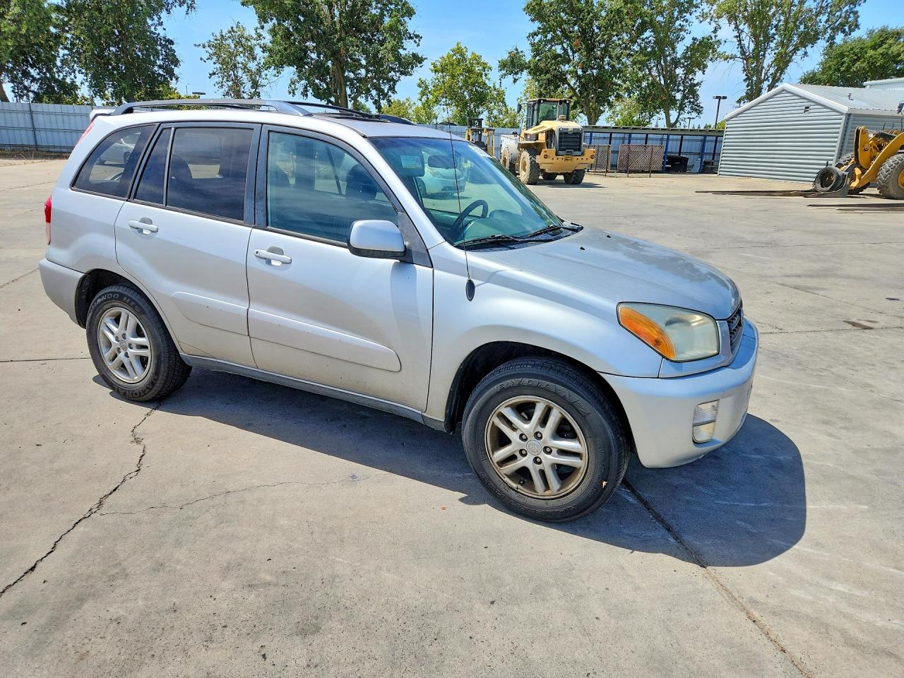 2002 Toyota Rav4 Base Silver vin: JTEGH20V720078790