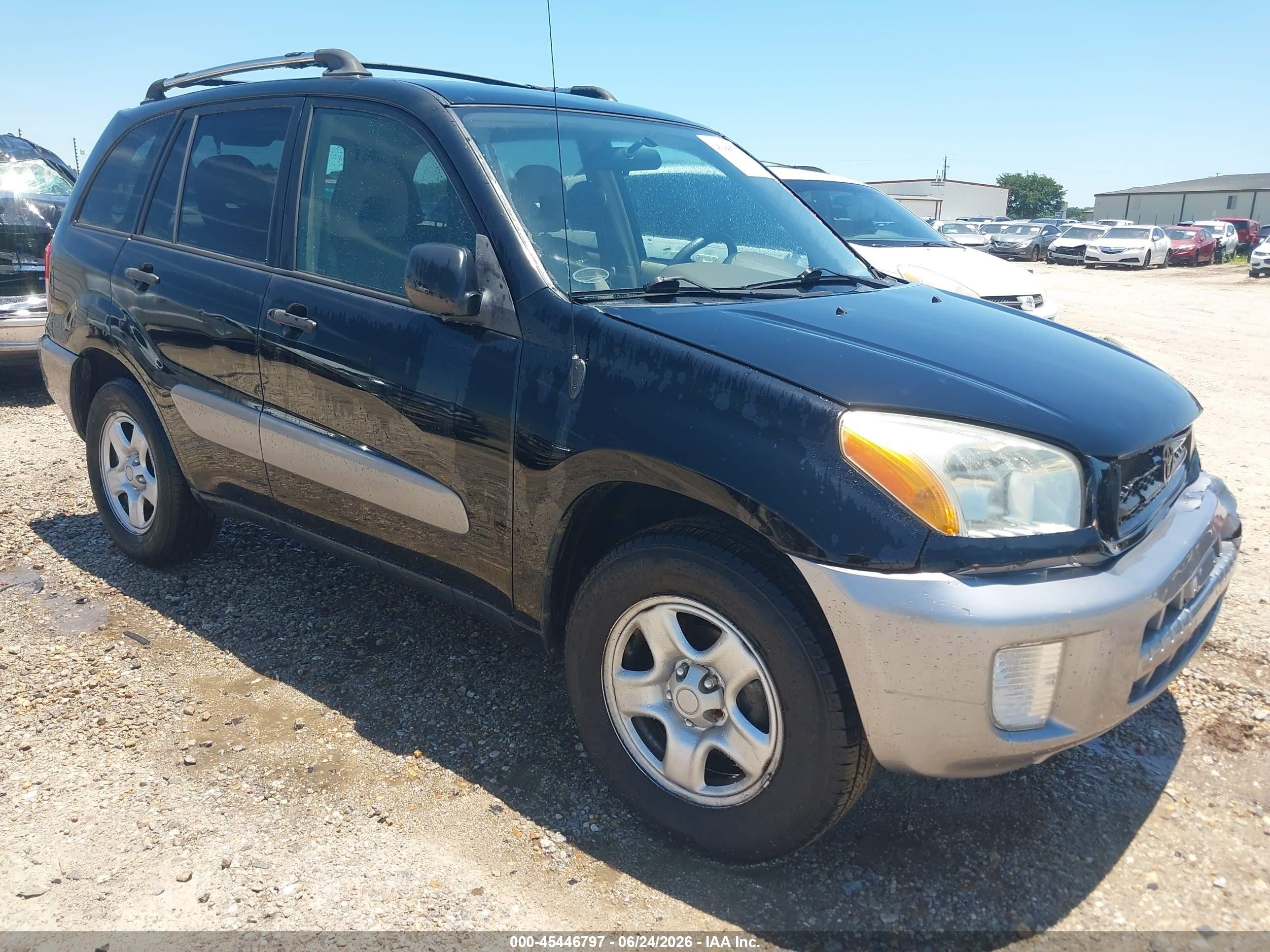 2002 Toyota Rav4   Black vin: JTEGH20V720079583