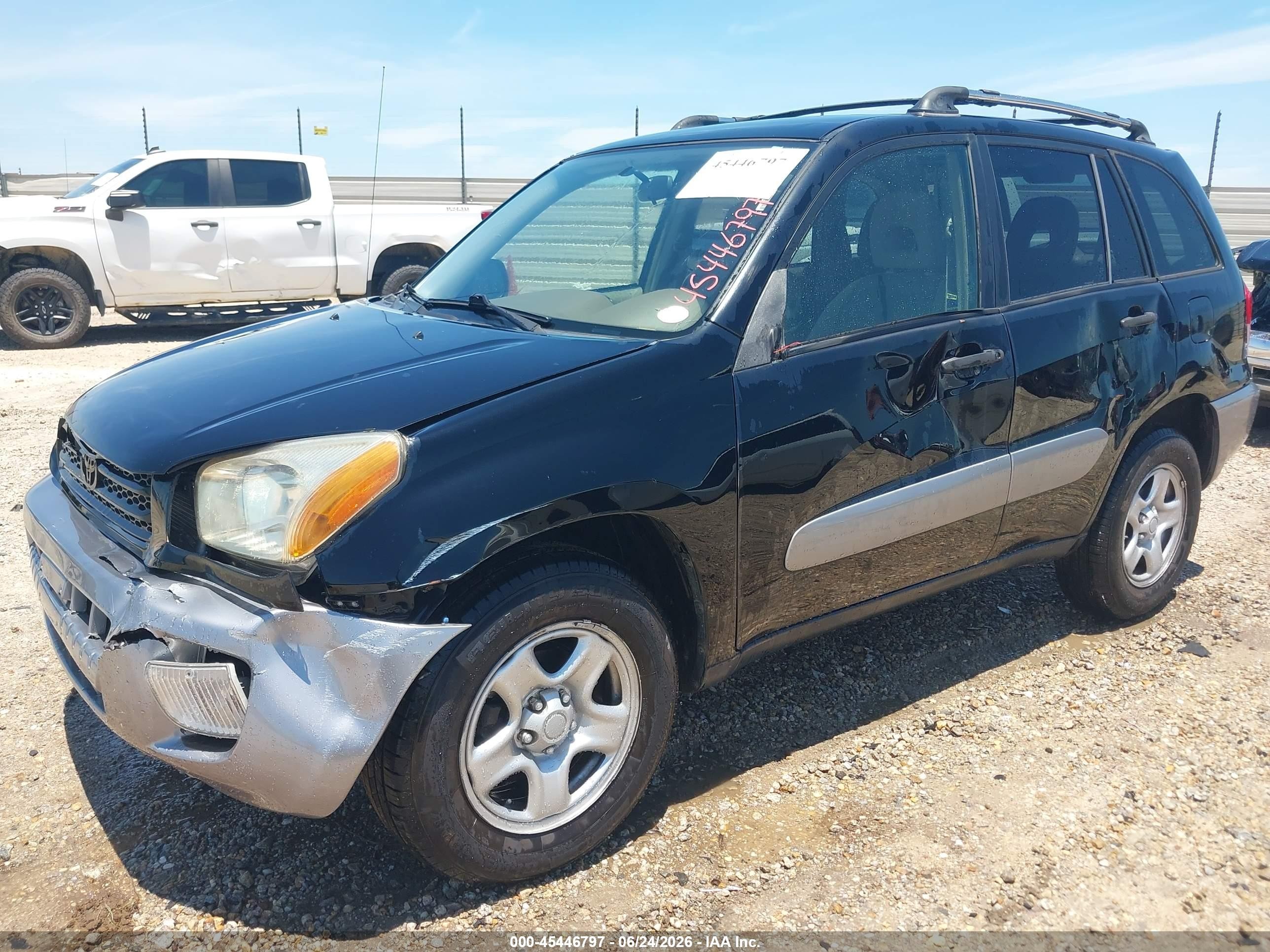 2002 Toyota Rav4   Black vin: JTEGH20V720079583