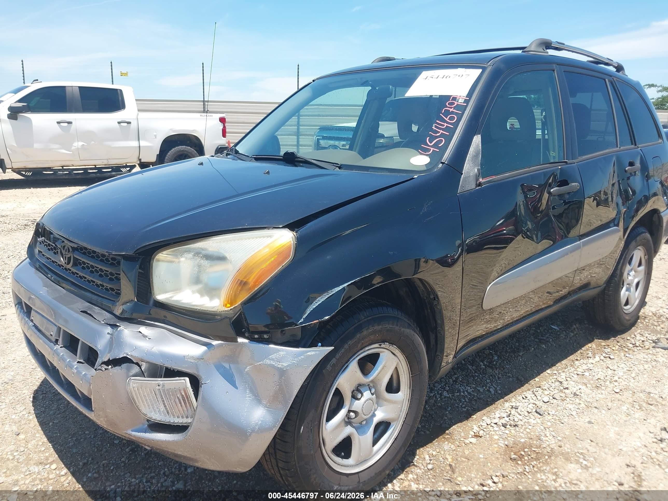 2002 Toyota Rav4   Black vin: JTEGH20V720079583