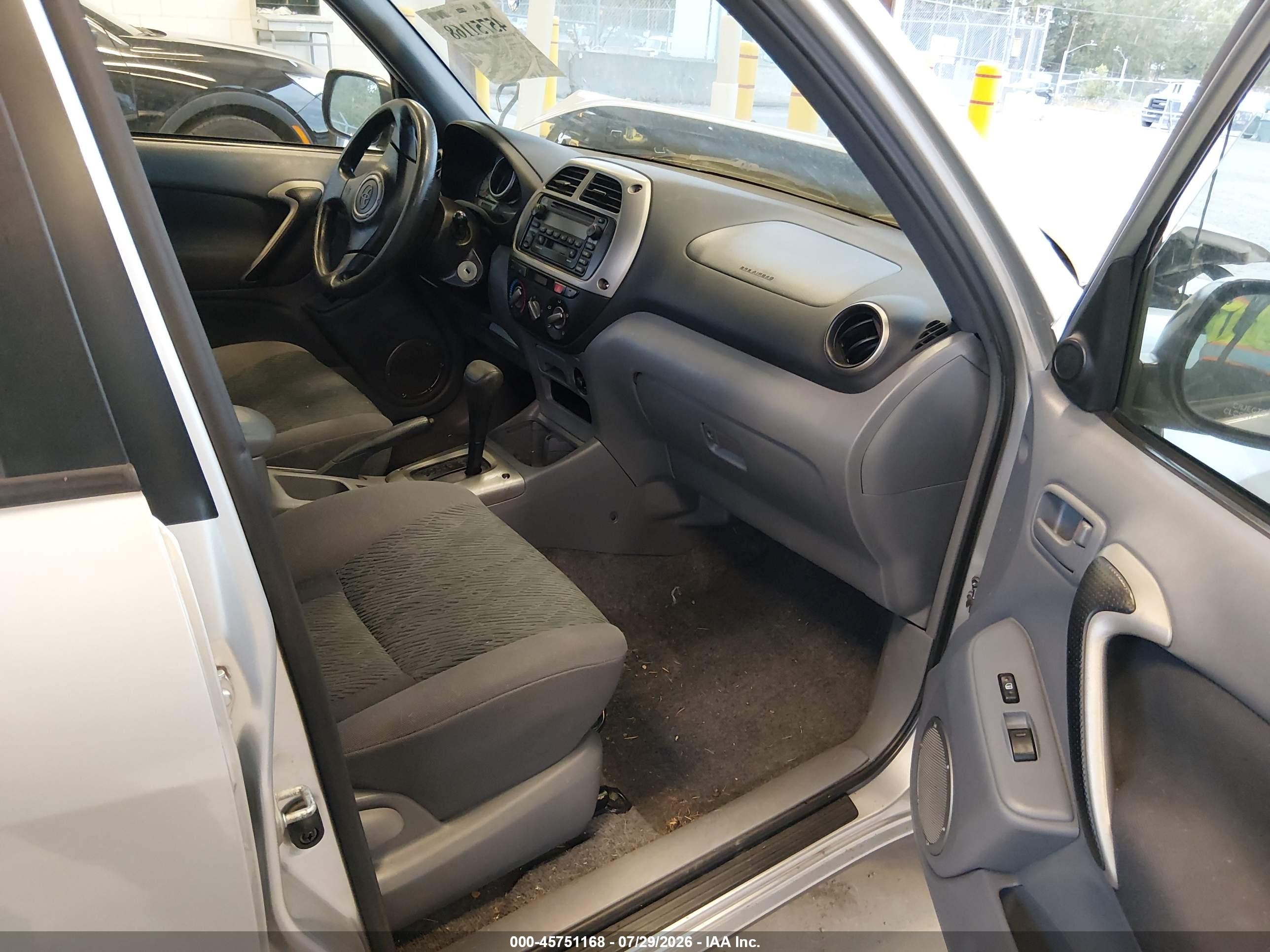 2002 Toyota Rav4   Silver vin: JTEGH20V726005805