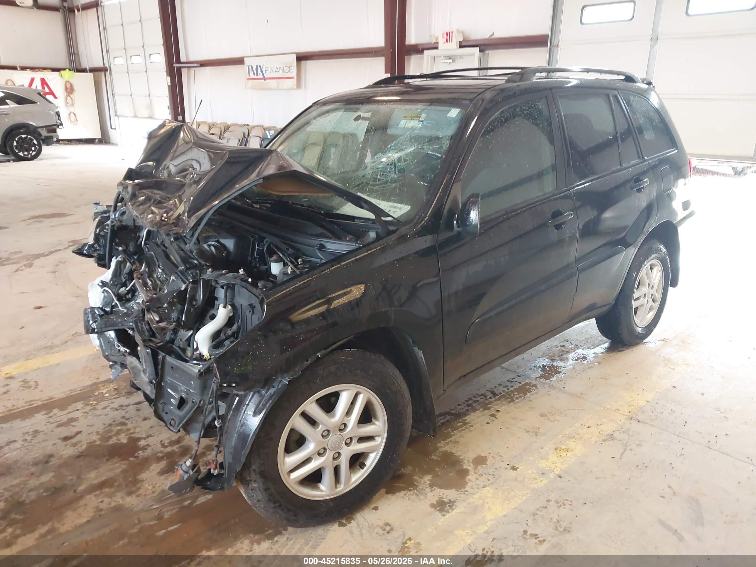2002 Toyota Rav4   Черный vin: JTEGH20V726009532