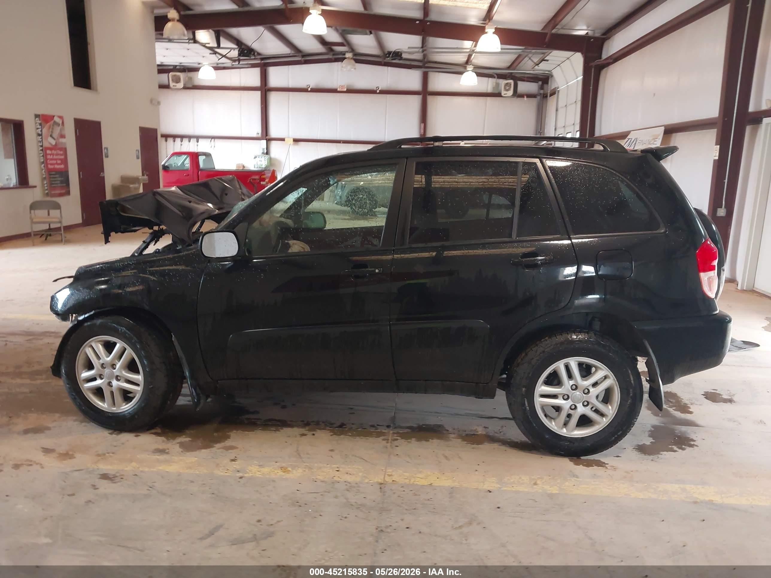2002 Toyota Rav4   Черный vin: JTEGH20V726009532