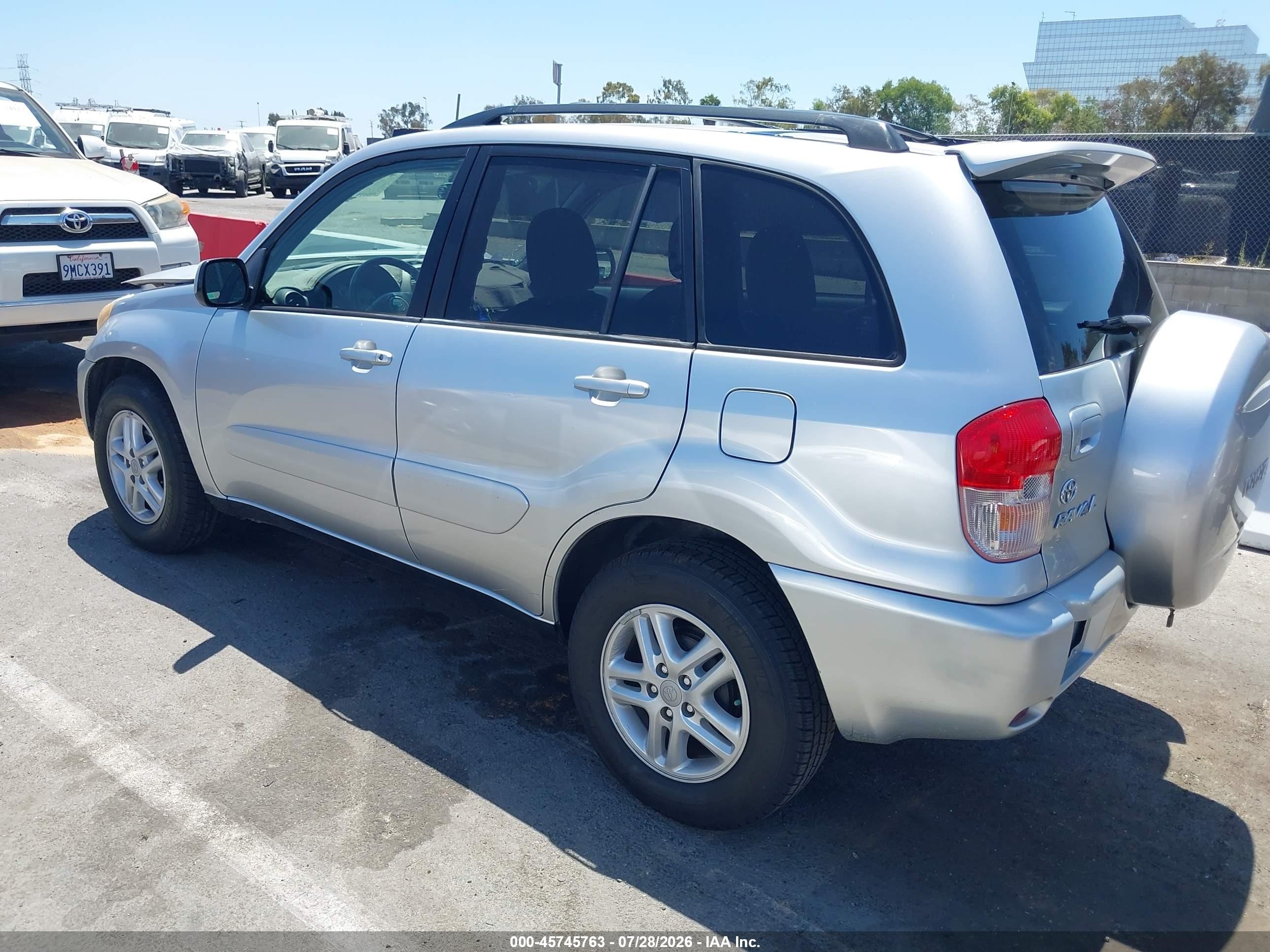2002 Toyota Rav4   Silver vin: JTEGH20V726010227