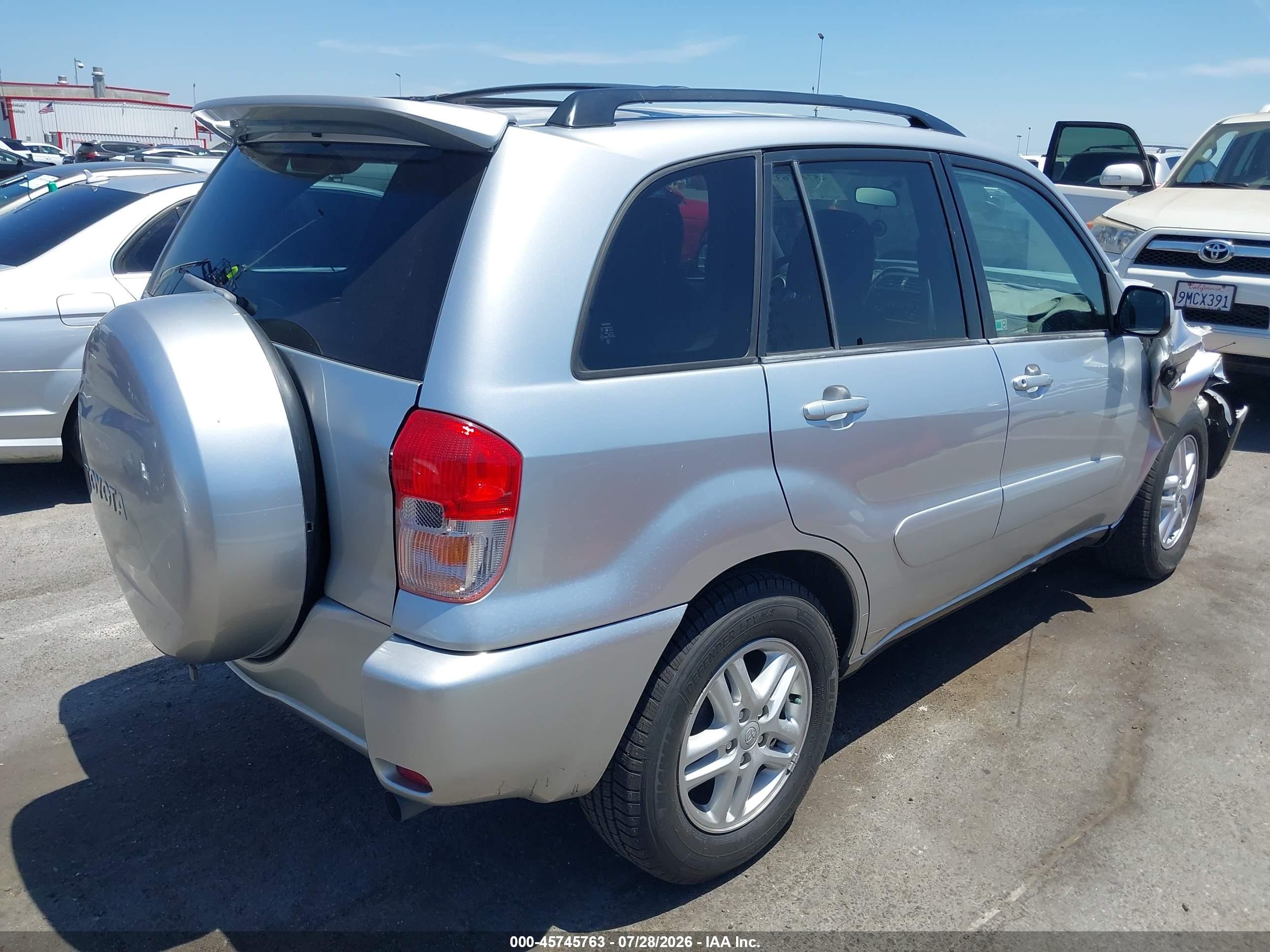 2002 Toyota Rav4   Silver vin: JTEGH20V726010227