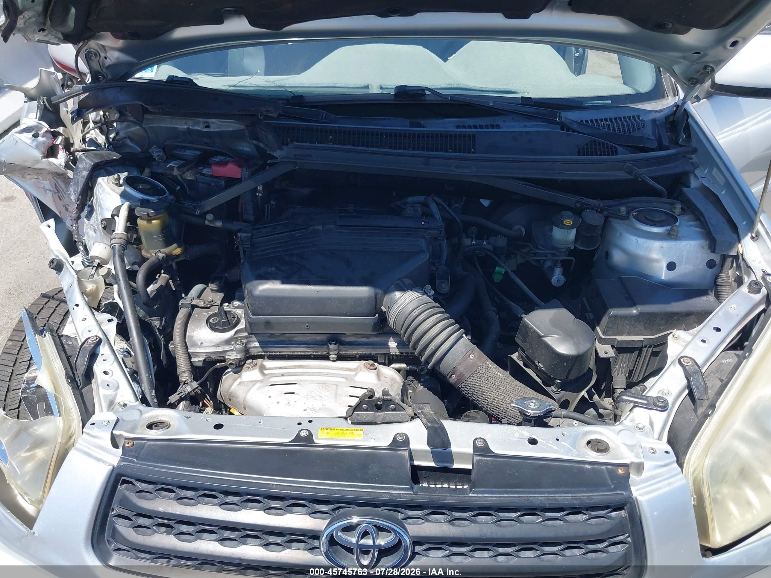 2002 Toyota Rav4   Silver vin: JTEGH20V726010227