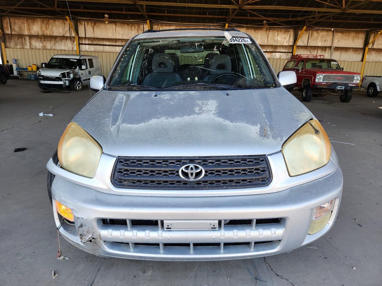 2003 Toyota Rav4 Base Silver vin: JTEGH20V730085787