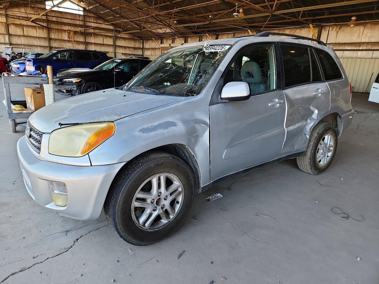2003 Toyota Rav4 Base Серебряный vin: JTEGH20V730085787