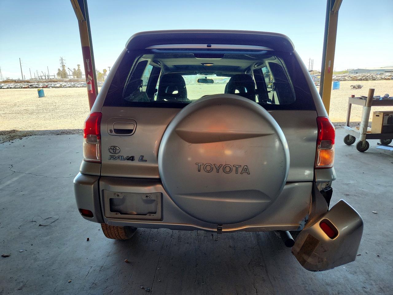 2003 Toyota Rav4 Base Silver vin: JTEGH20V730085787