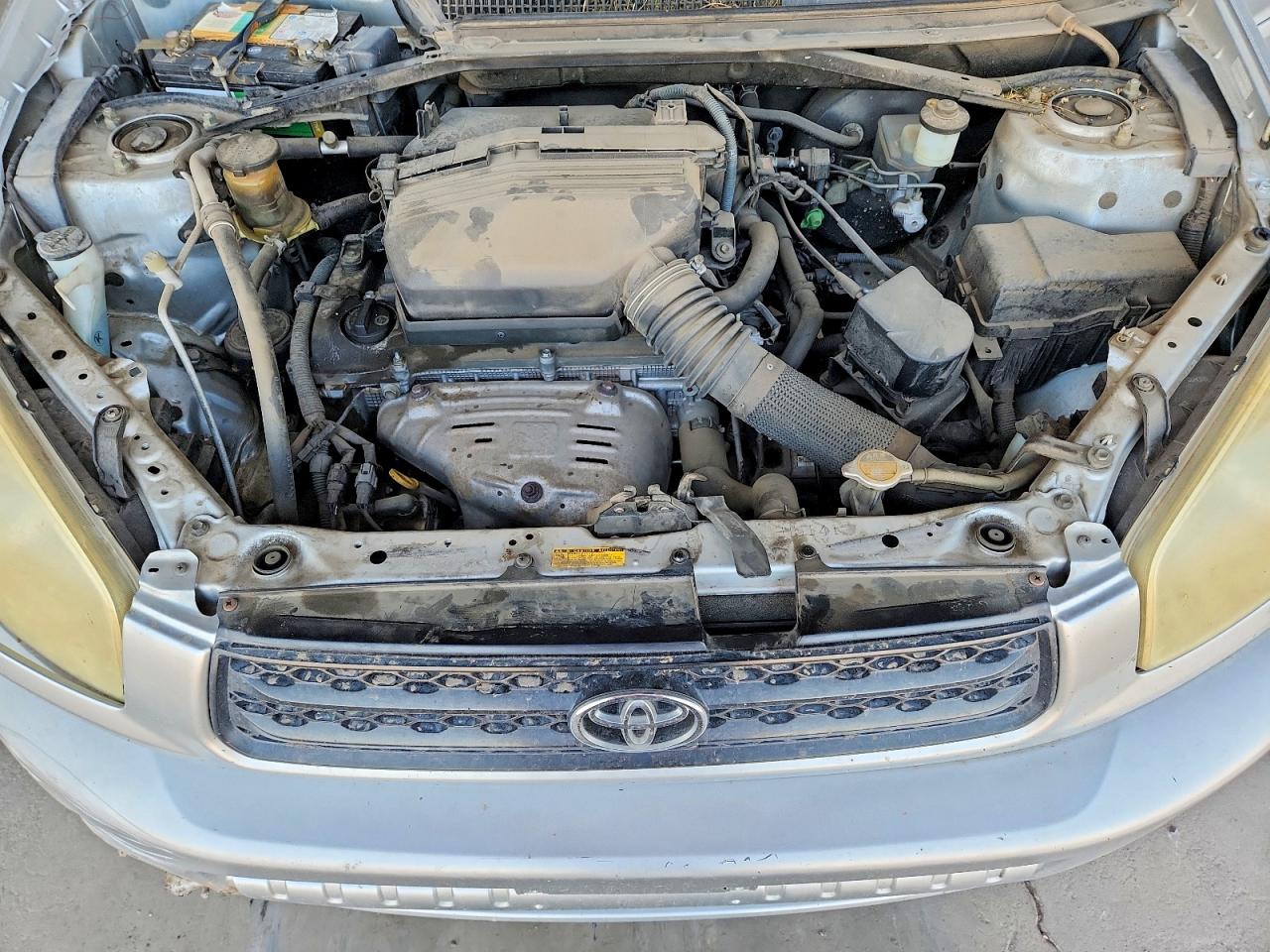 2003 Toyota Rav4 Base Silver vin: JTEGH20V730085787