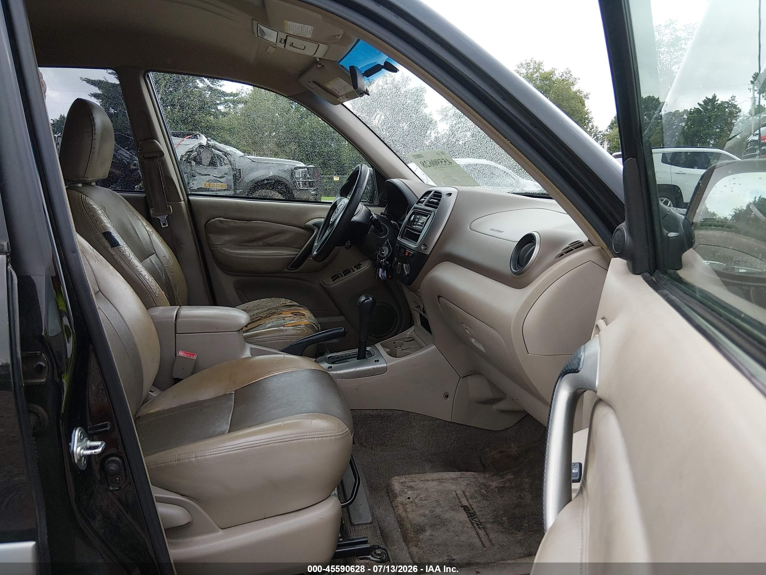 2003 Toyota Rav4   Черный vin: JTEGH20V730095283