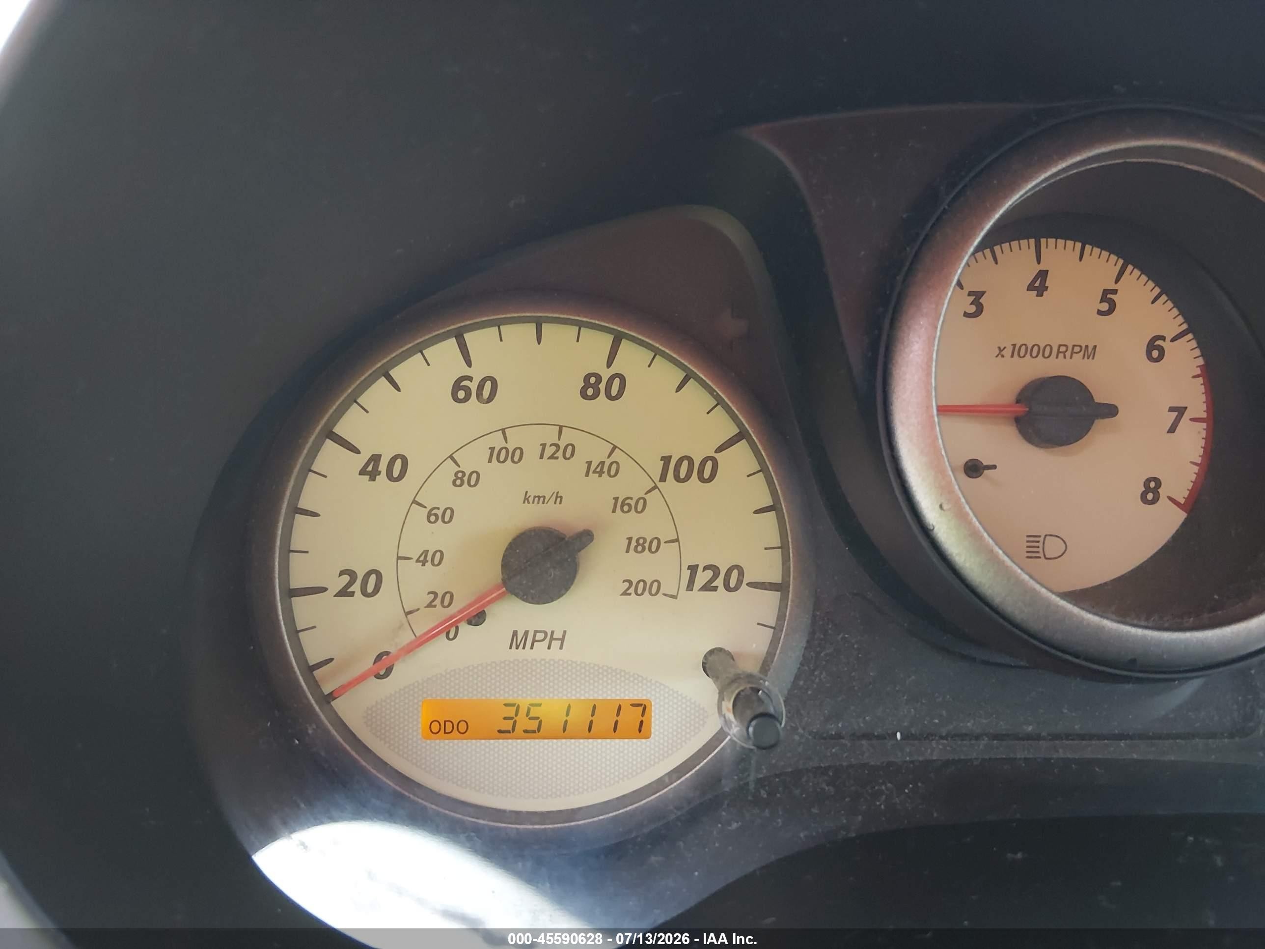 2003 Toyota Rav4   Черный vin: JTEGH20V730095283