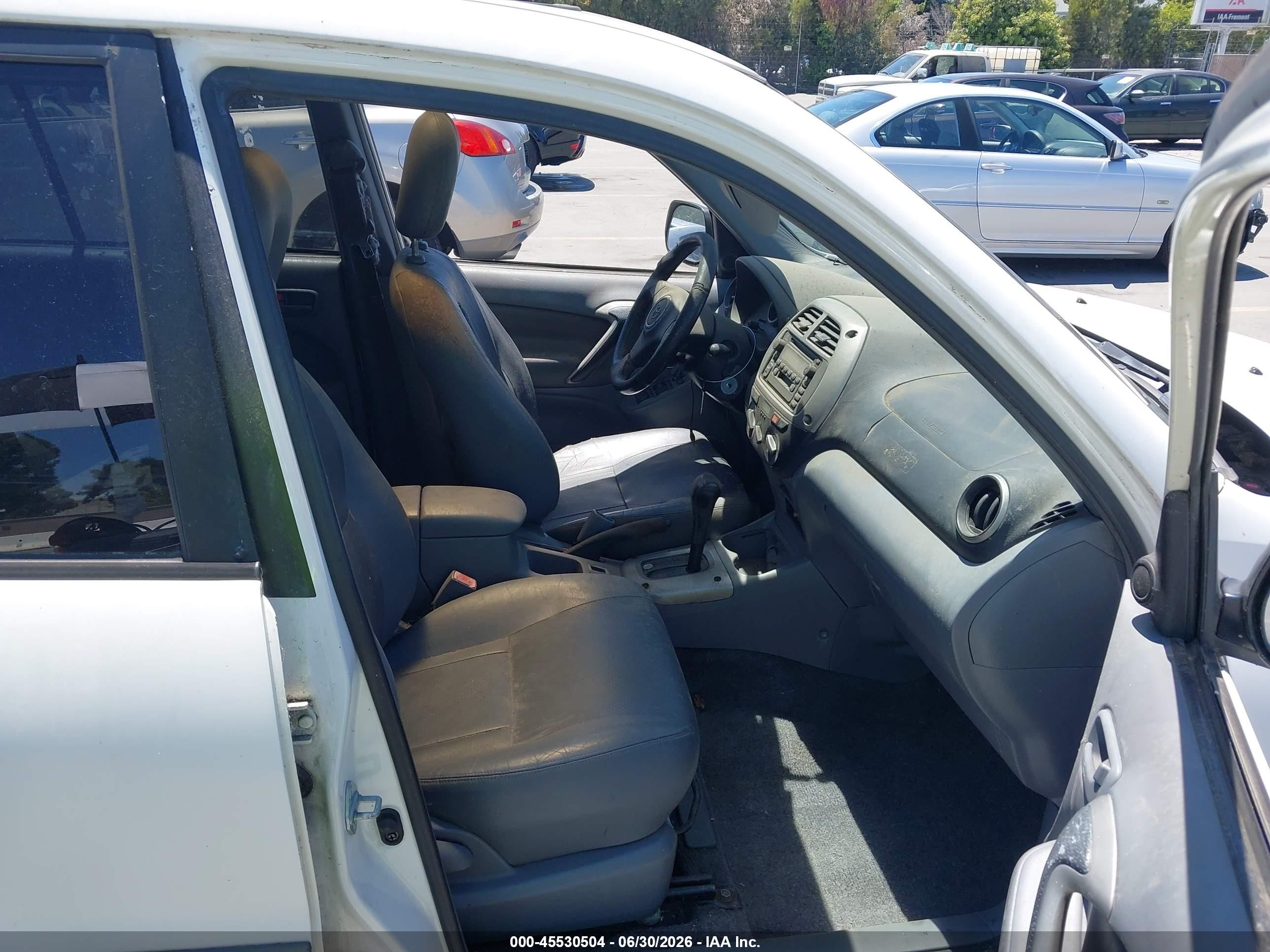 2001 Toyota Rav4   White vin: JTEGH20V810024526