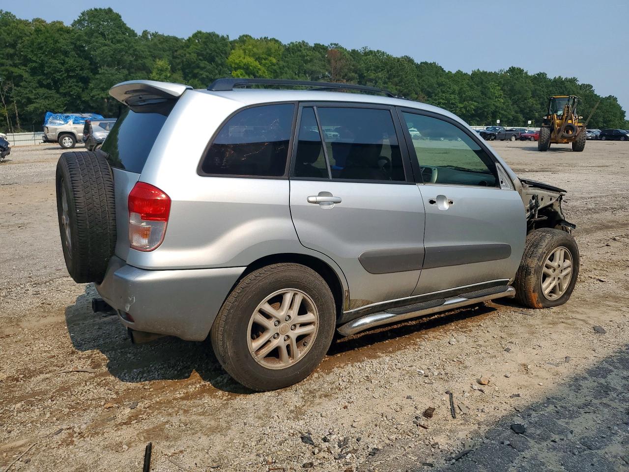 2001 Toyota Rav4 Base Silver vin: JTEGH20V810029760
