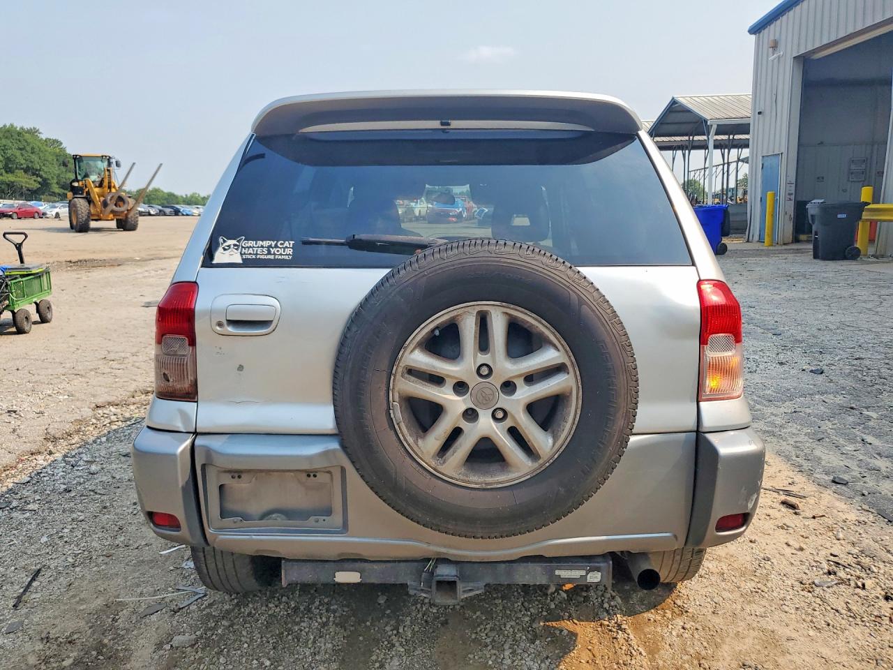 2001 Toyota Rav4 Base Silver vin: JTEGH20V810029760