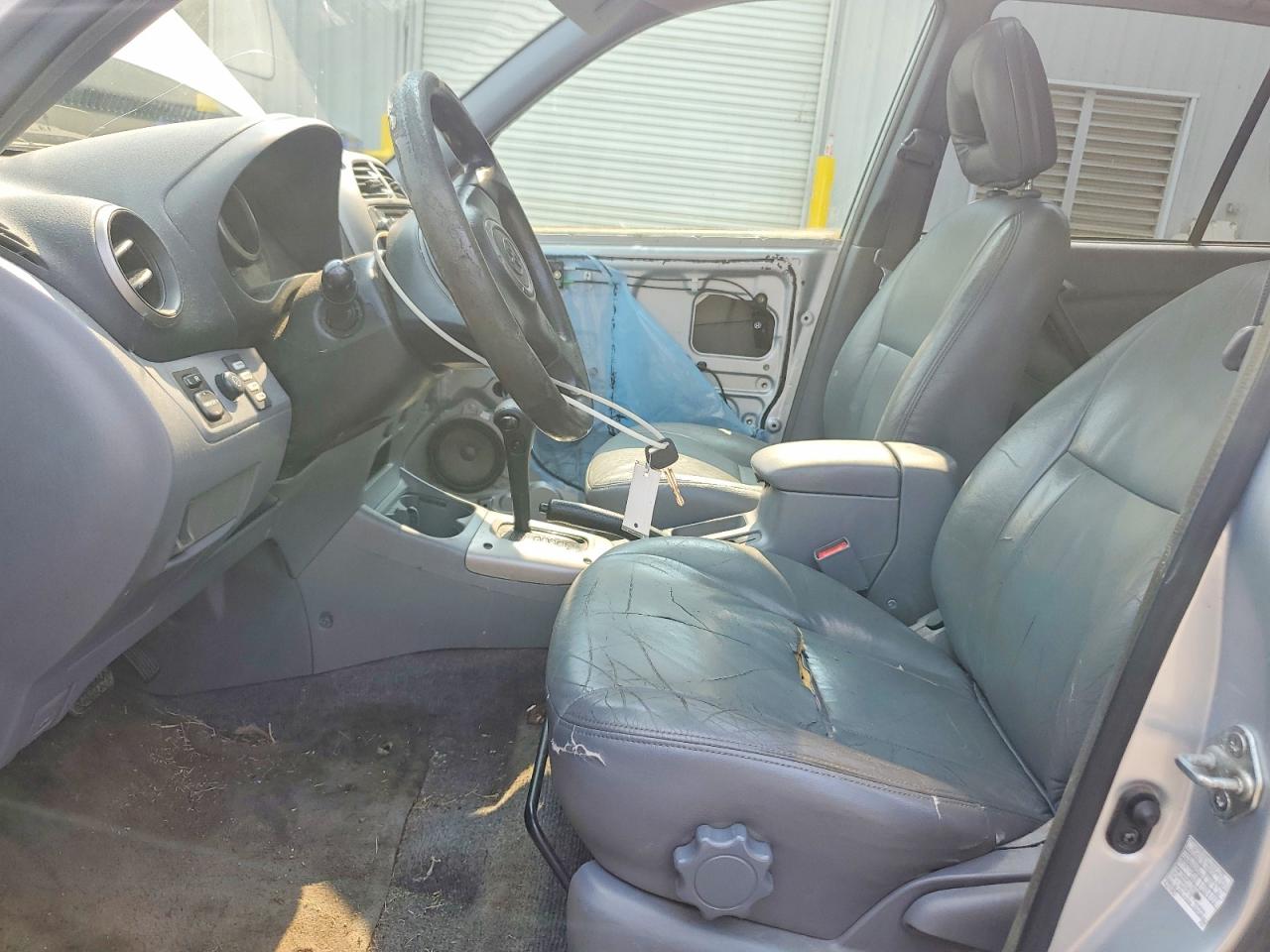 2001 Toyota Rav4 Base Silver vin: JTEGH20V810029760