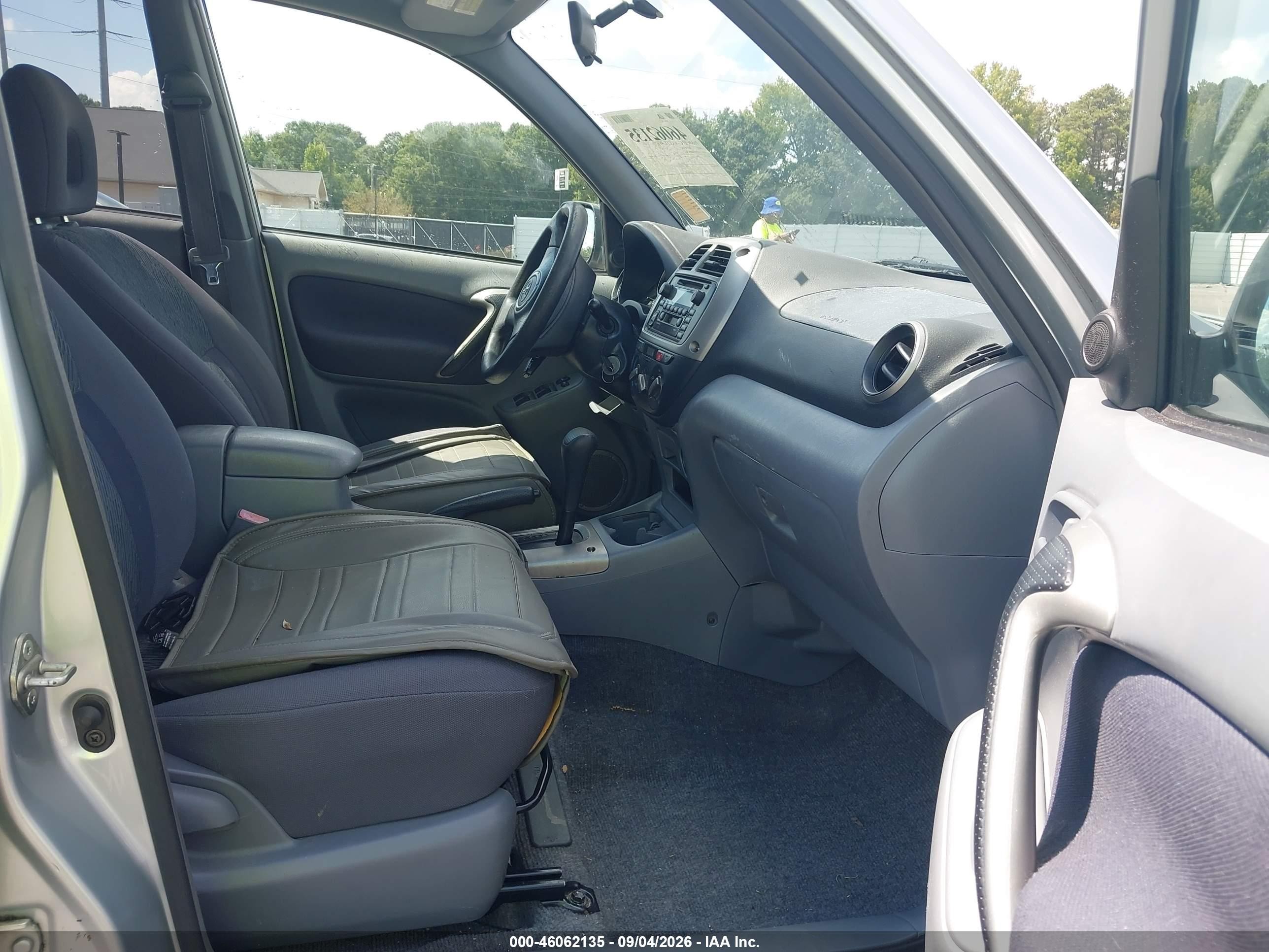 2002 Toyota Rav4   Silver vin: JTEGH20V820050741