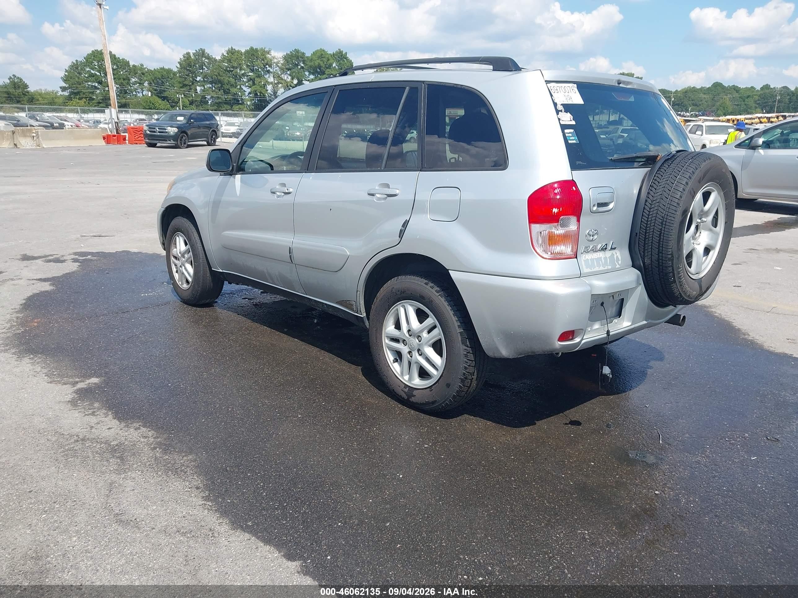 2002 Toyota Rav4   Silver vin: JTEGH20V820050741