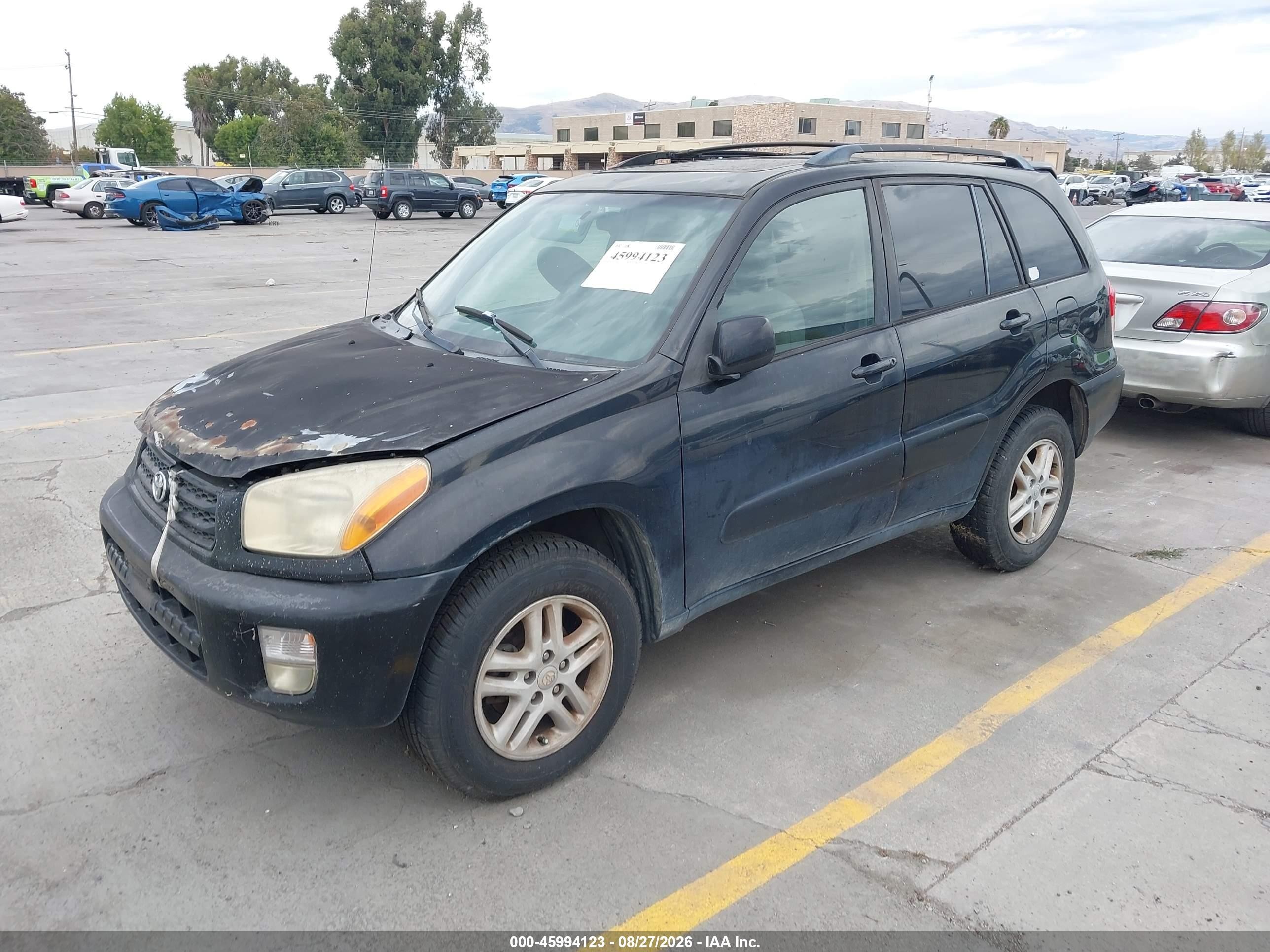 2002 Toyota Rav4   Black vin: JTEGH20V820052358