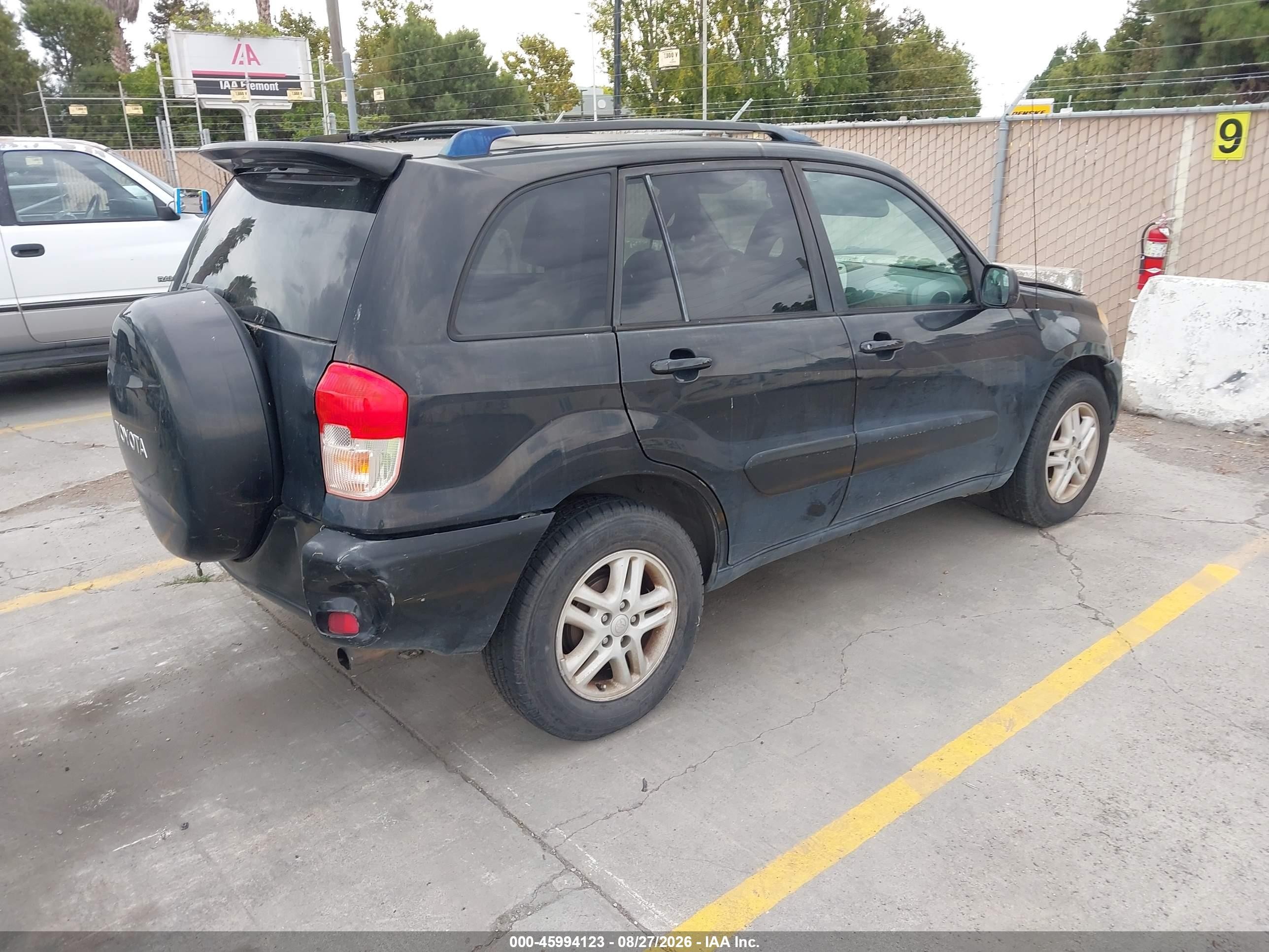 2002 Toyota Rav4   Black vin: JTEGH20V820052358