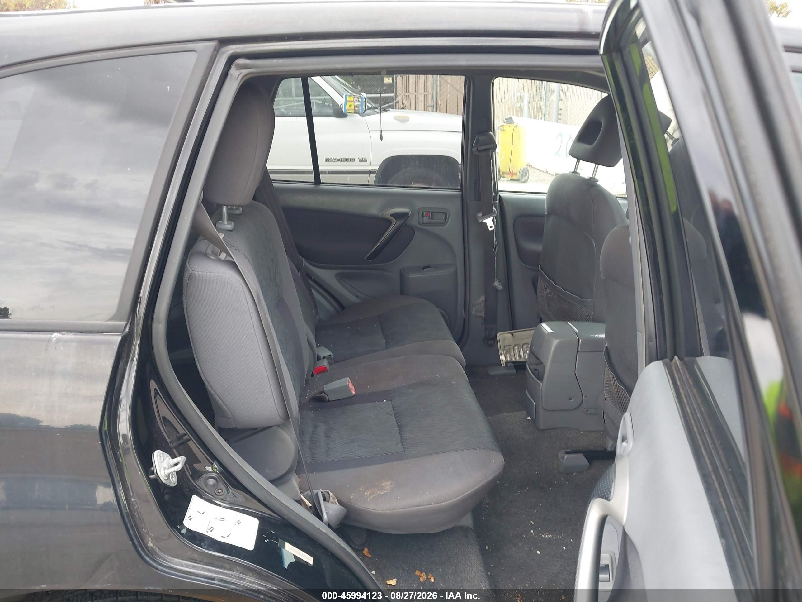 2002 Toyota Rav4   Black vin: JTEGH20V820052358