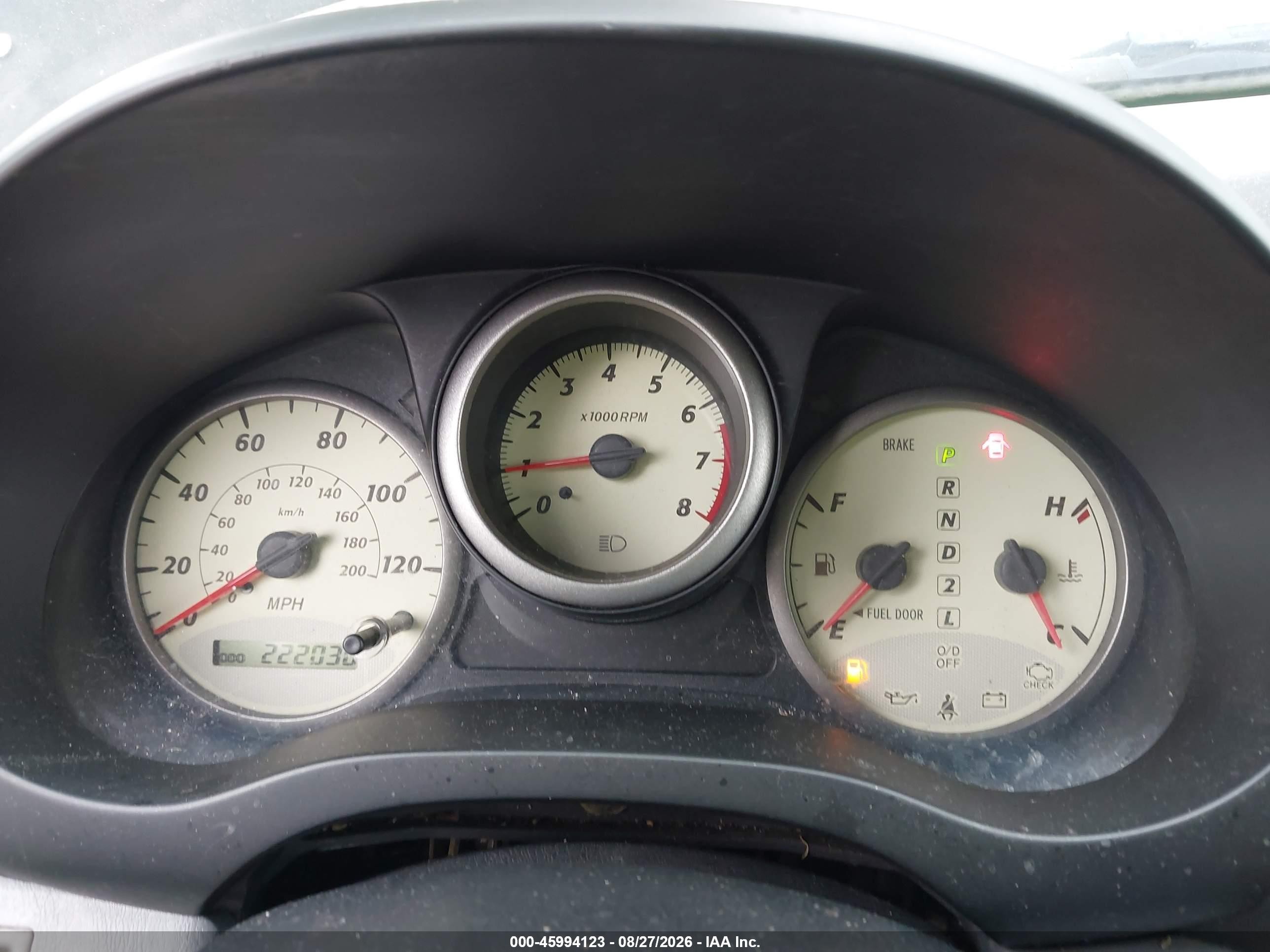 2002 Toyota Rav4   Black vin: JTEGH20V820052358