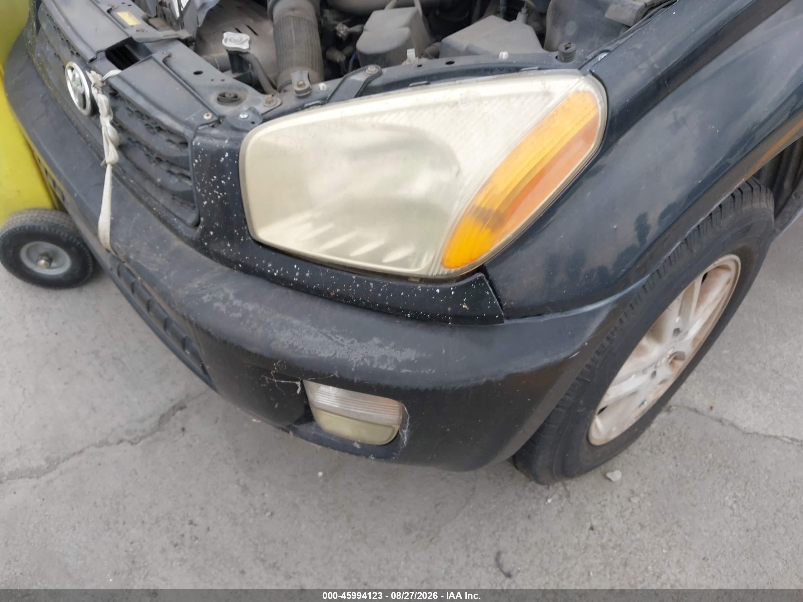 2002 Toyota Rav4   Black vin: JTEGH20V820052358
