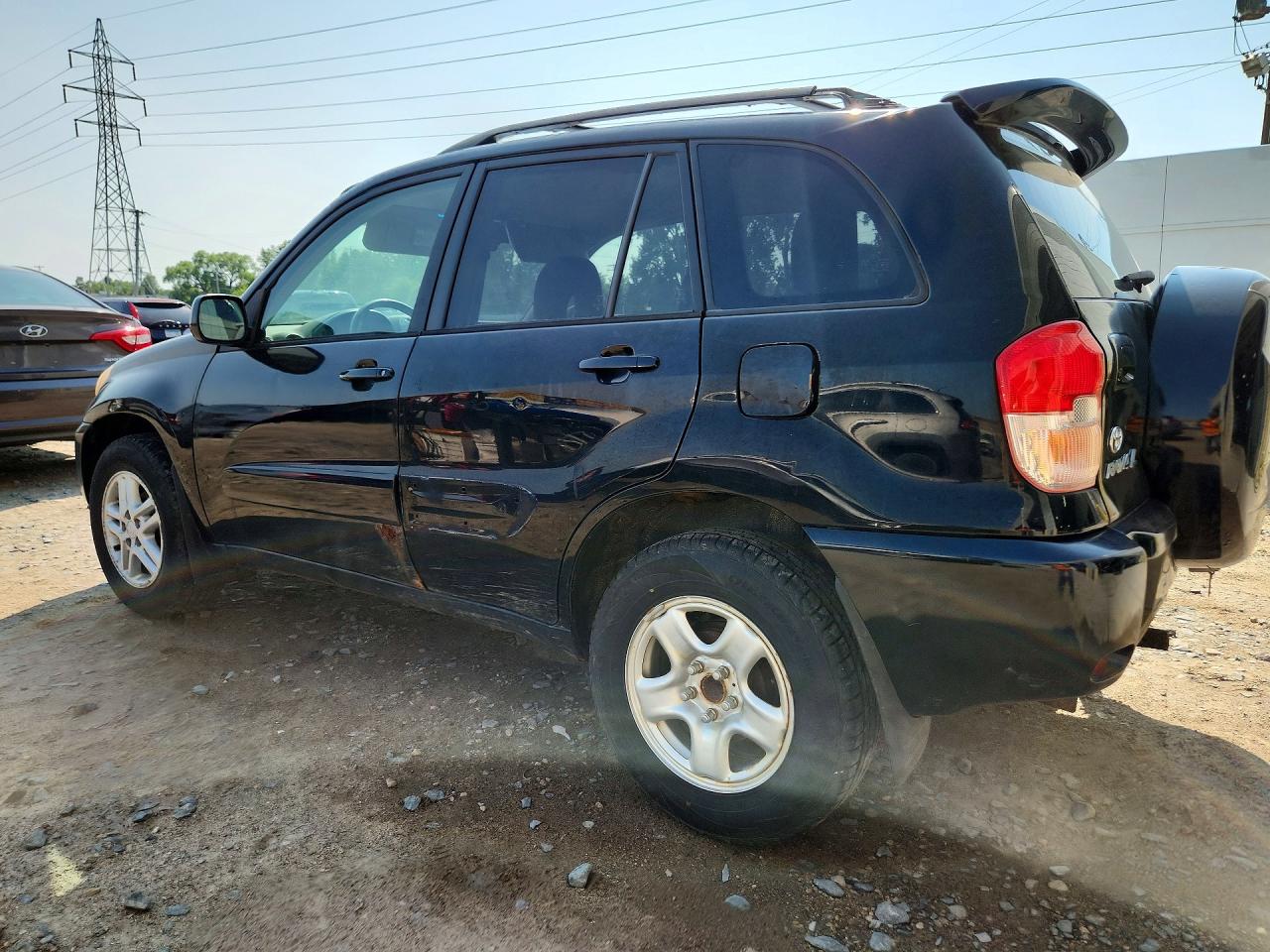 2002 Toyota Rav4 Base Black vin: JTEGH20V820071167