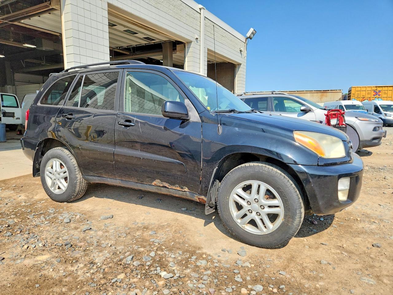 2002 Toyota Rav4 Base Black vin: JTEGH20V820071167