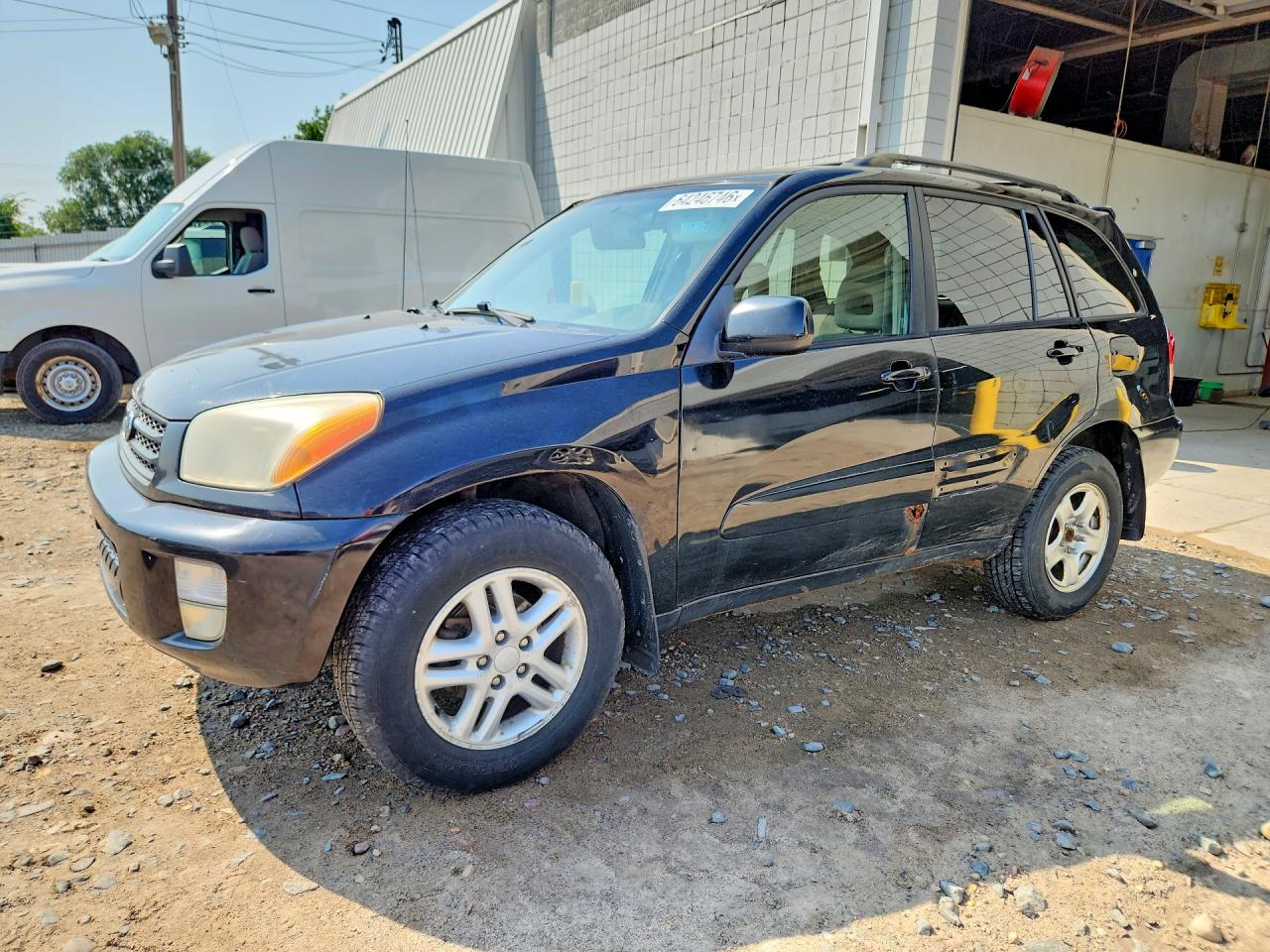 2002 Toyota Rav4 Base Black vin: JTEGH20V820071167