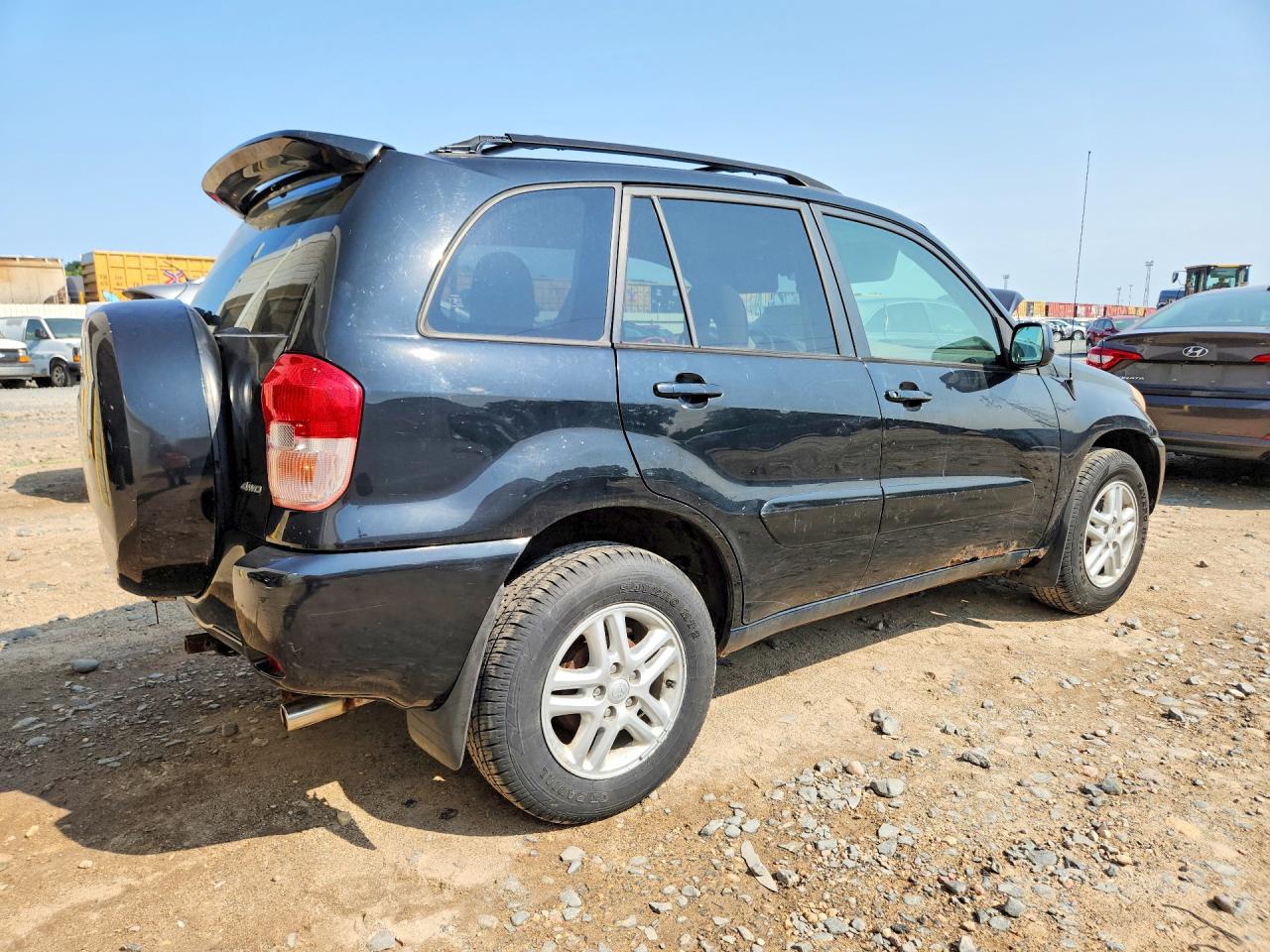 2002 Toyota Rav4 Base Black vin: JTEGH20V820071167