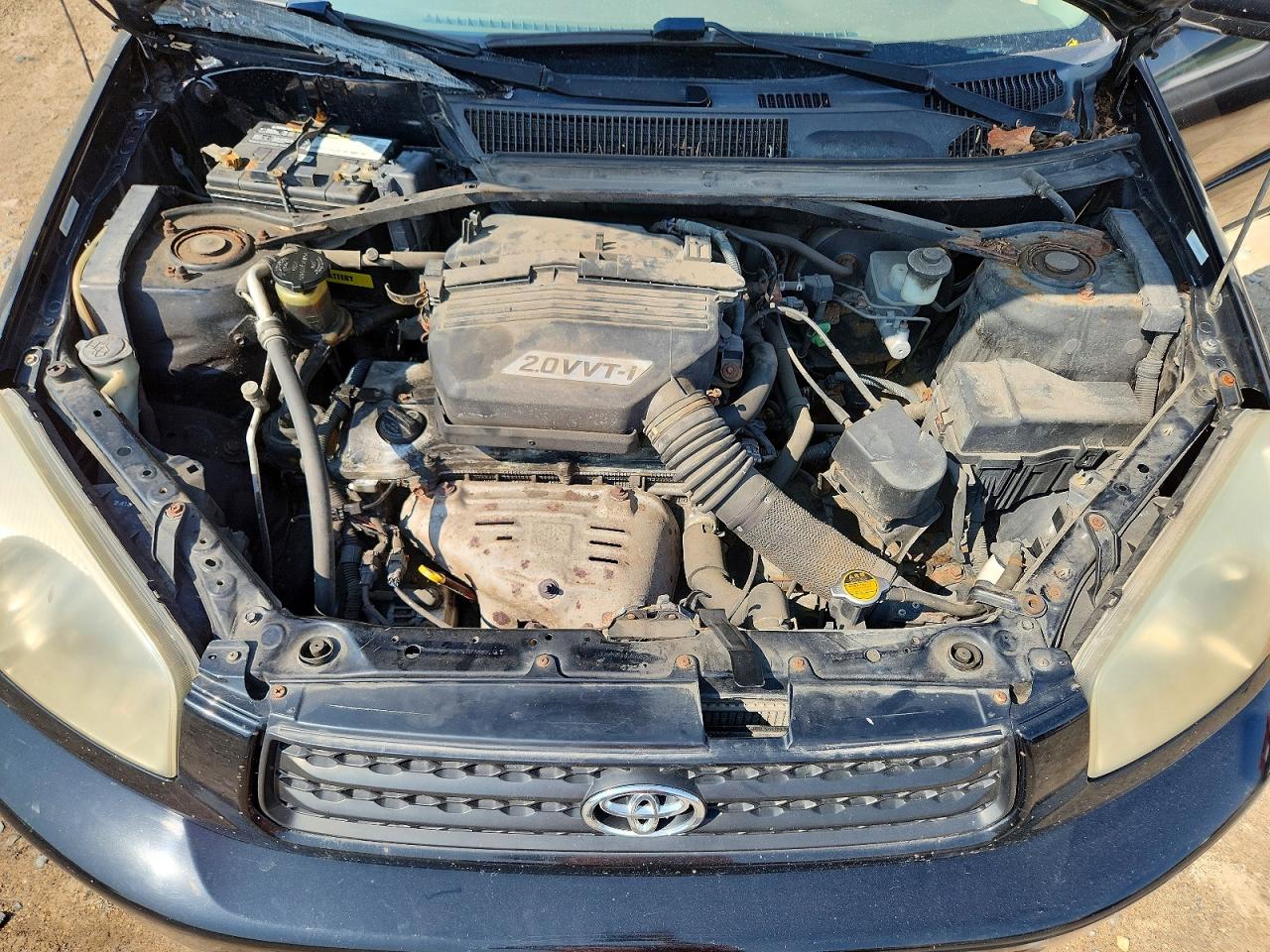 2002 Toyota Rav4 Base Black vin: JTEGH20V820071167